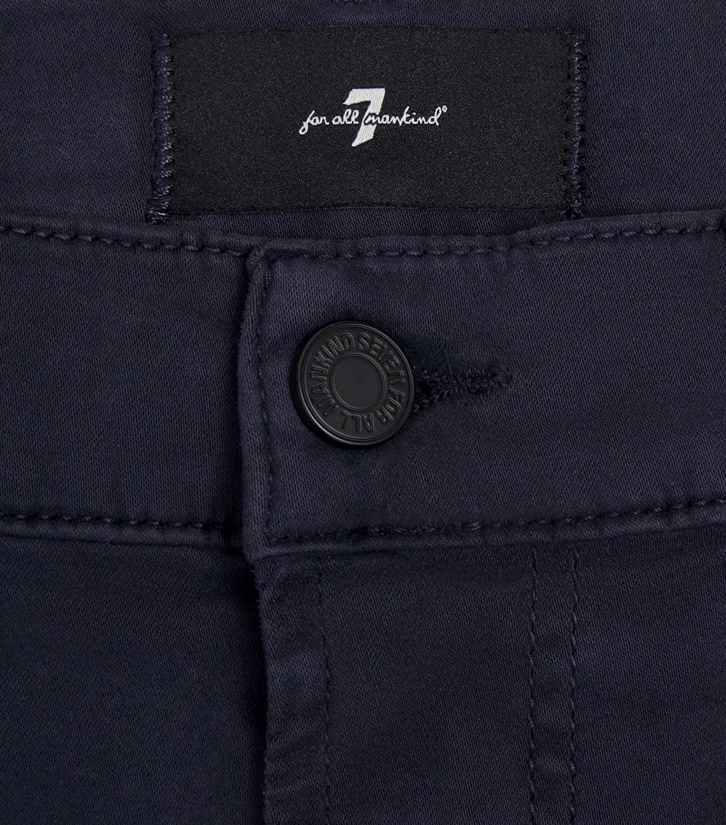 7 For All Mankind Mens Slimmy Luxe Performance Plus Jeans Blue Image 6