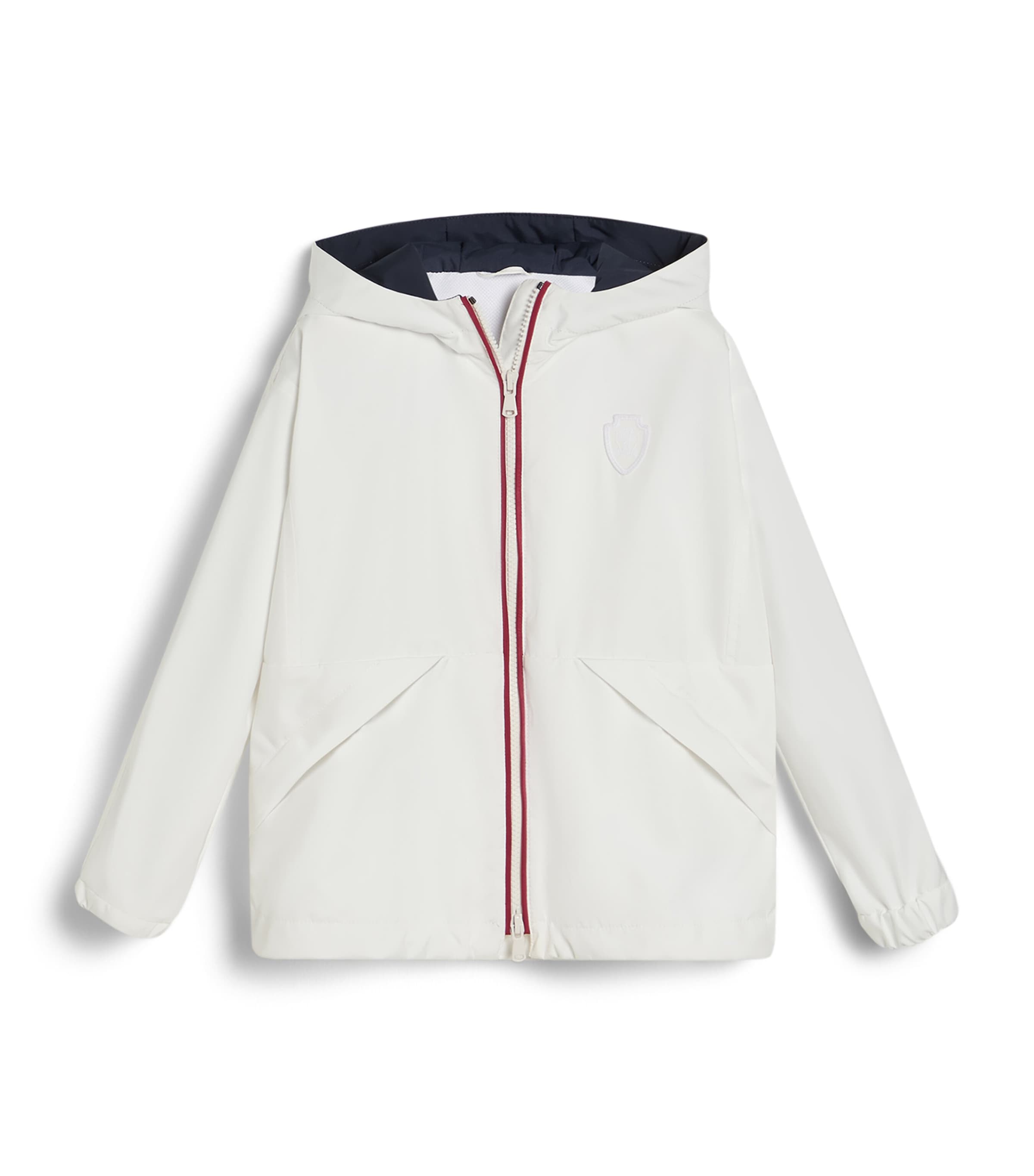 Brunello Cucinelli Kids Hooded Zip-Up Jacket (4-6 Years) Image 1
