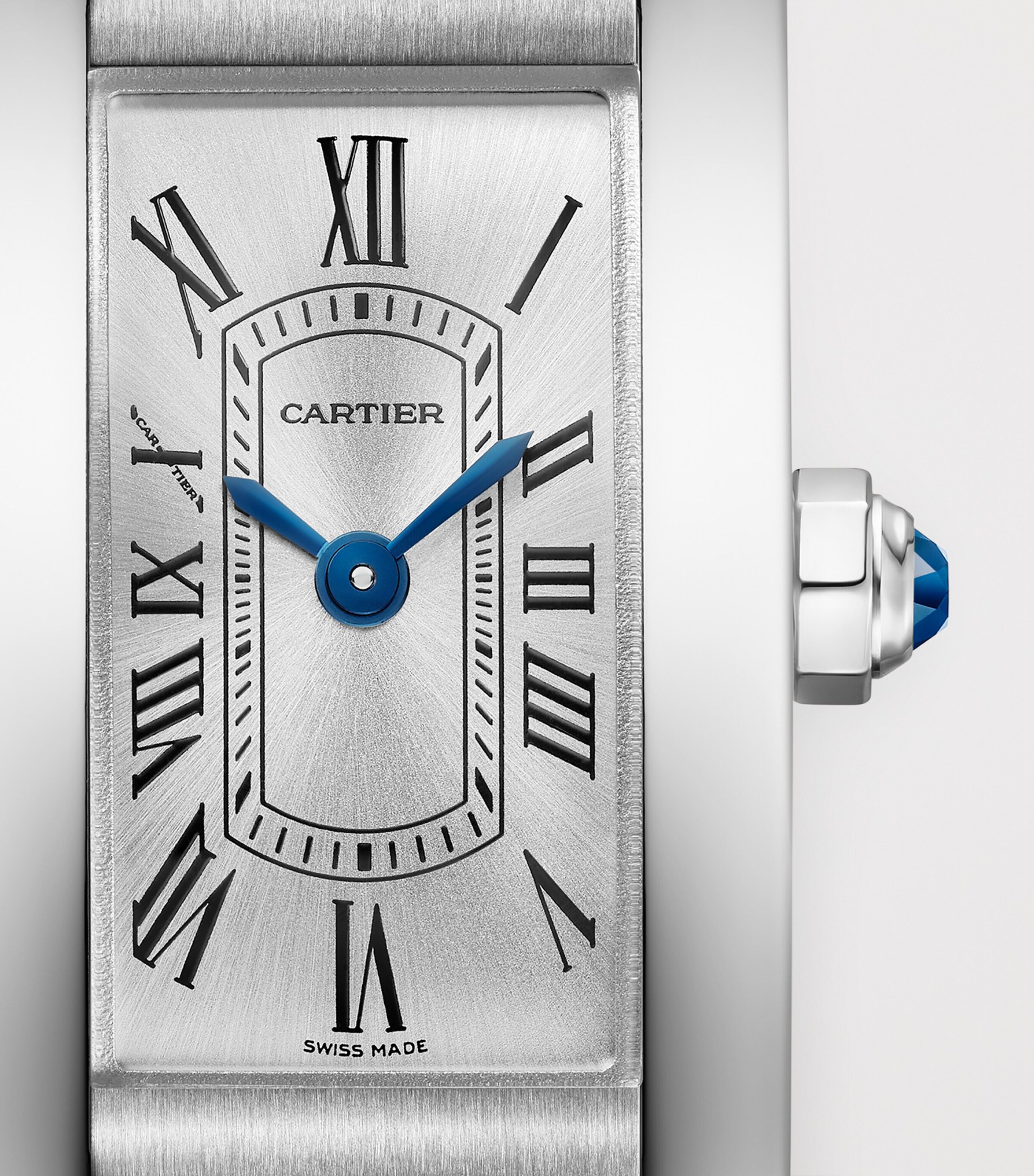 Cartier Mini Steel Tank Américaine Watch 15.2mm Silver Image 7