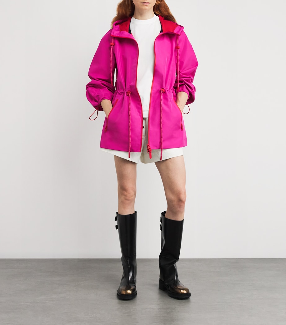 Kalea-Z Rain Jacket AZALEA-LAVA Image 2