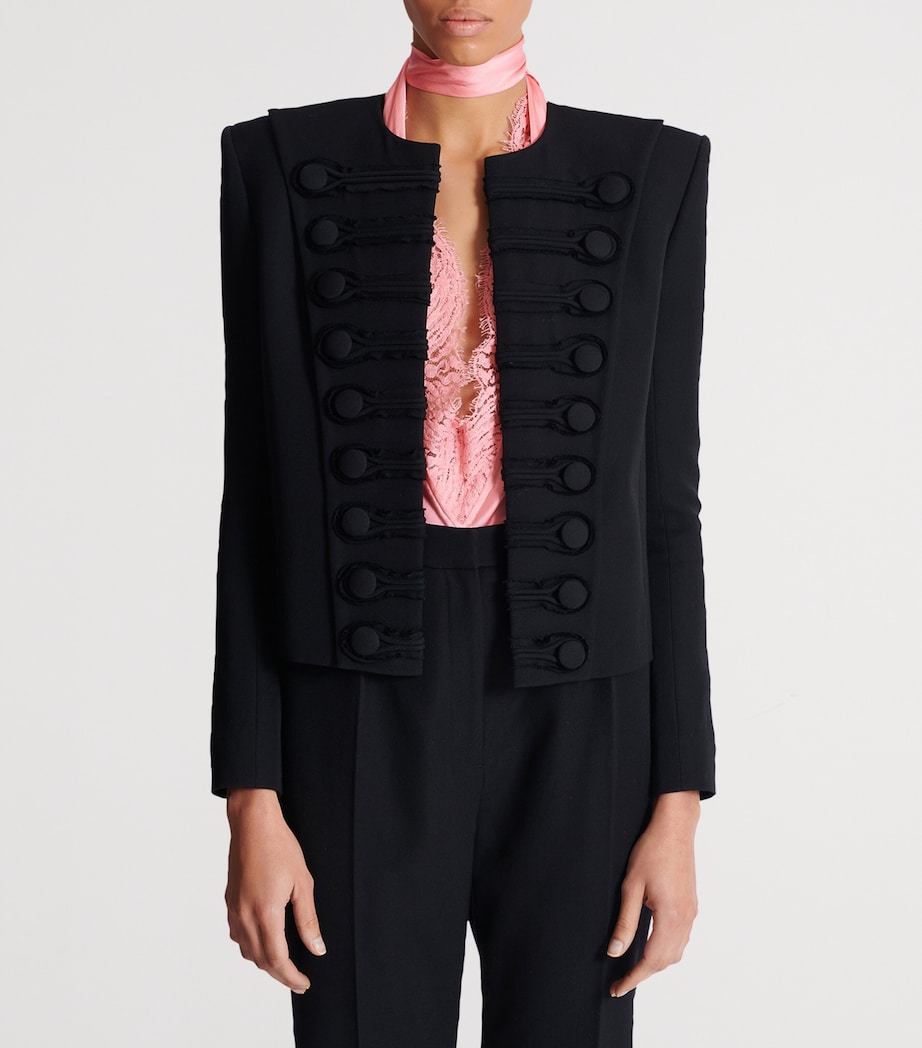 Wool Spencer Jacket 0PA NOIR Image 3