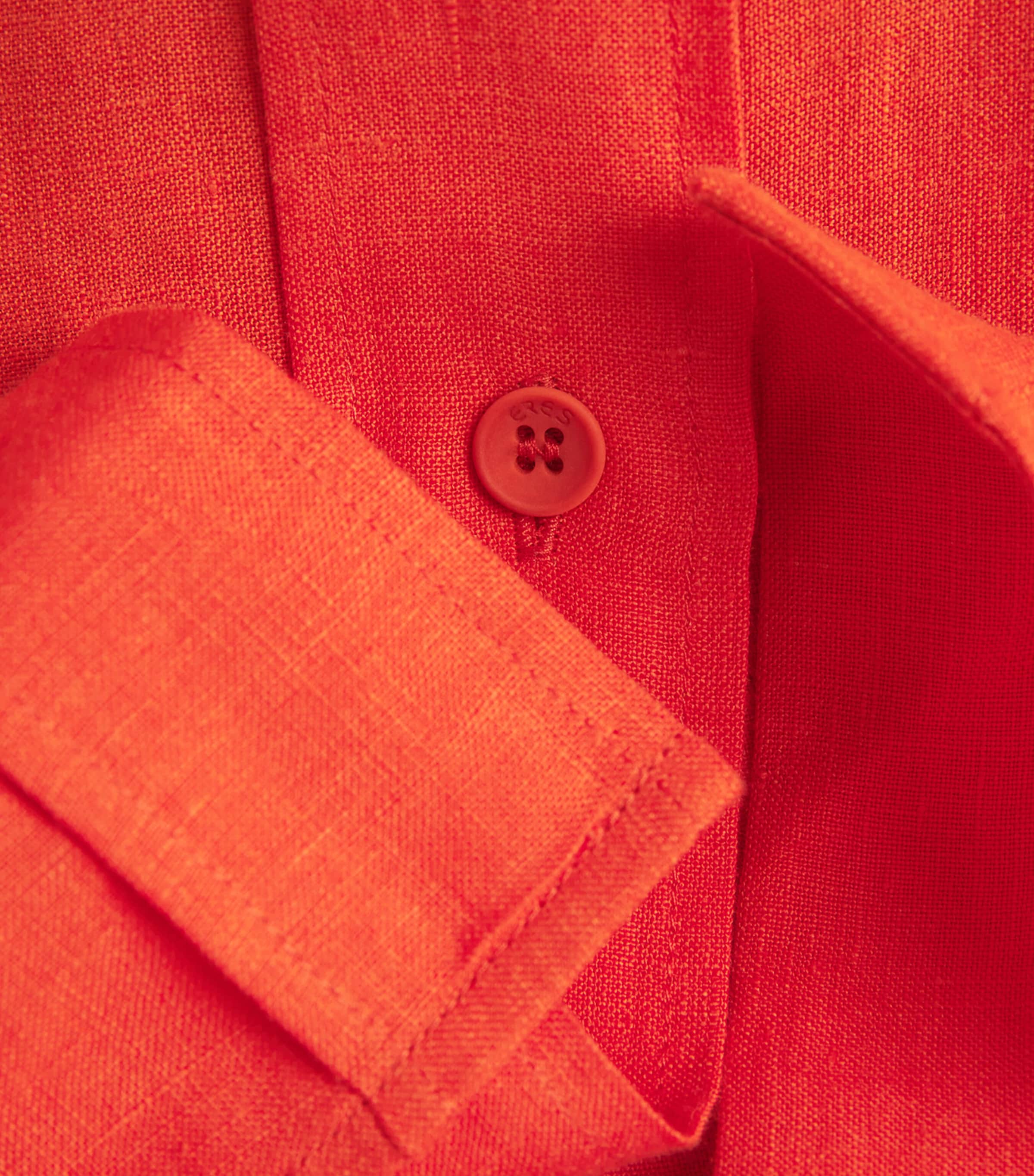 Eres Womens Linen Mignonette Shirt Rooibos Image 6