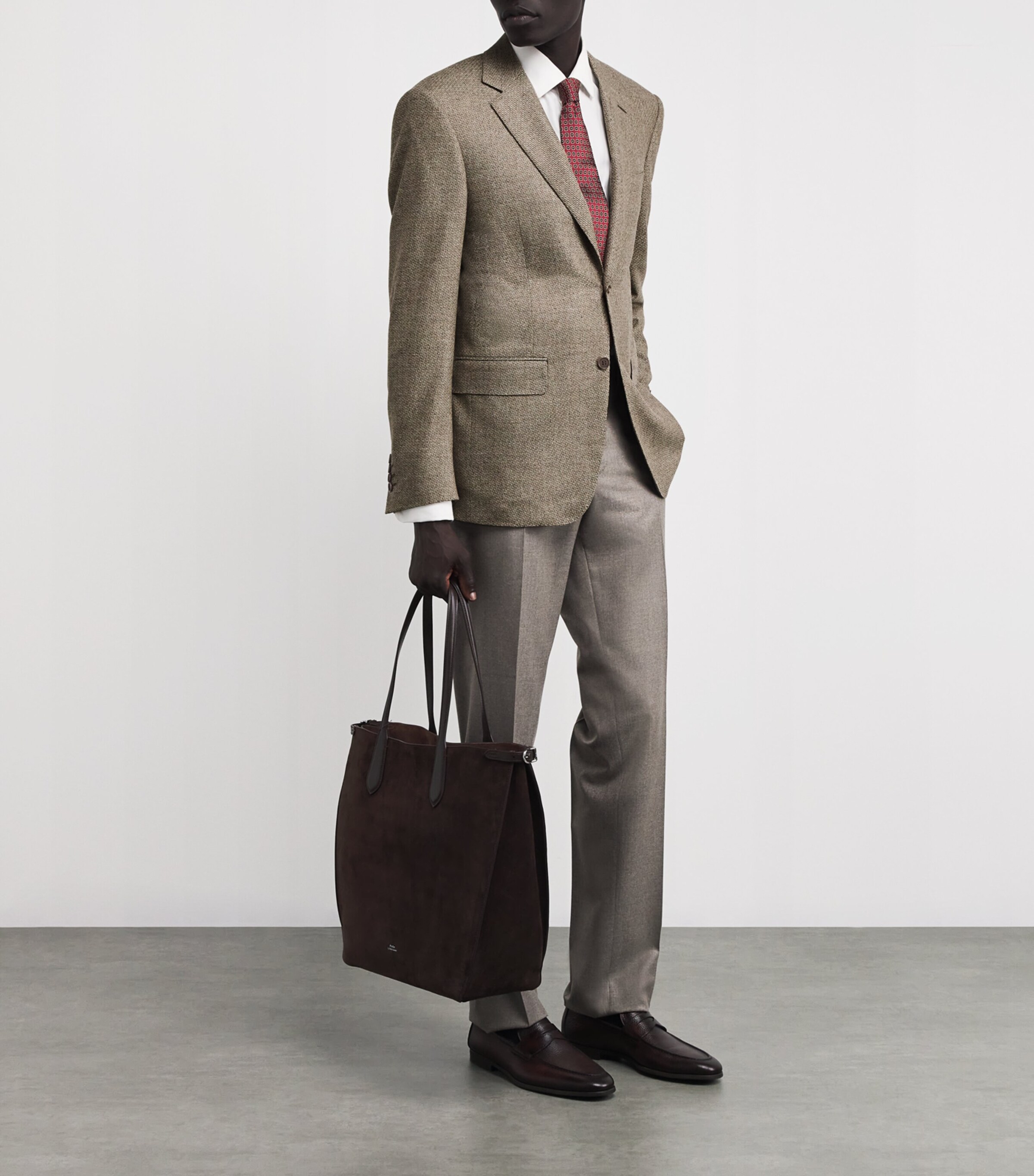 Canali Mens Wool Blazer Image 2