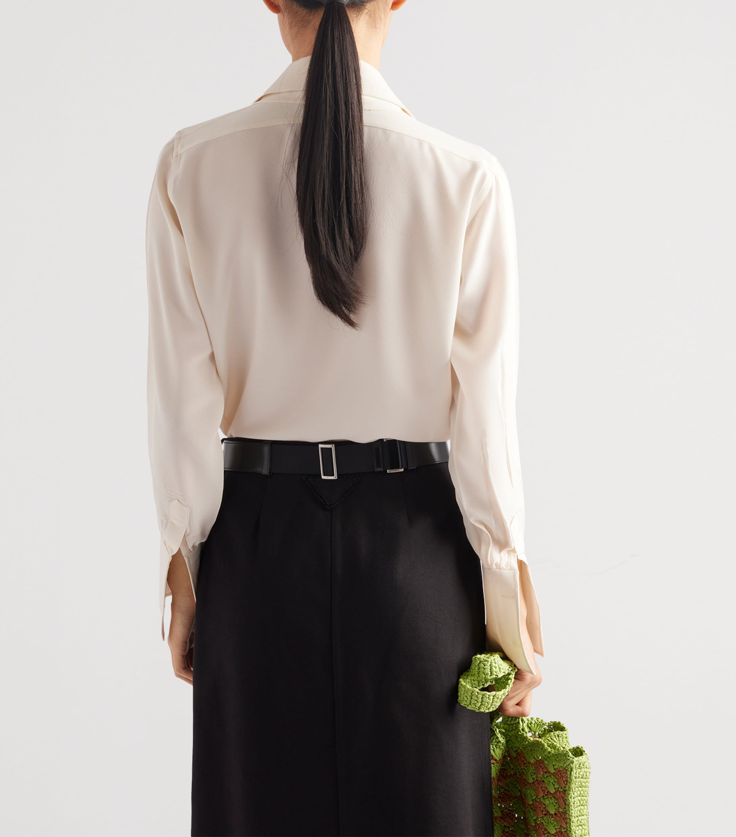 Silk Marocain Blouse F0304 Image 5