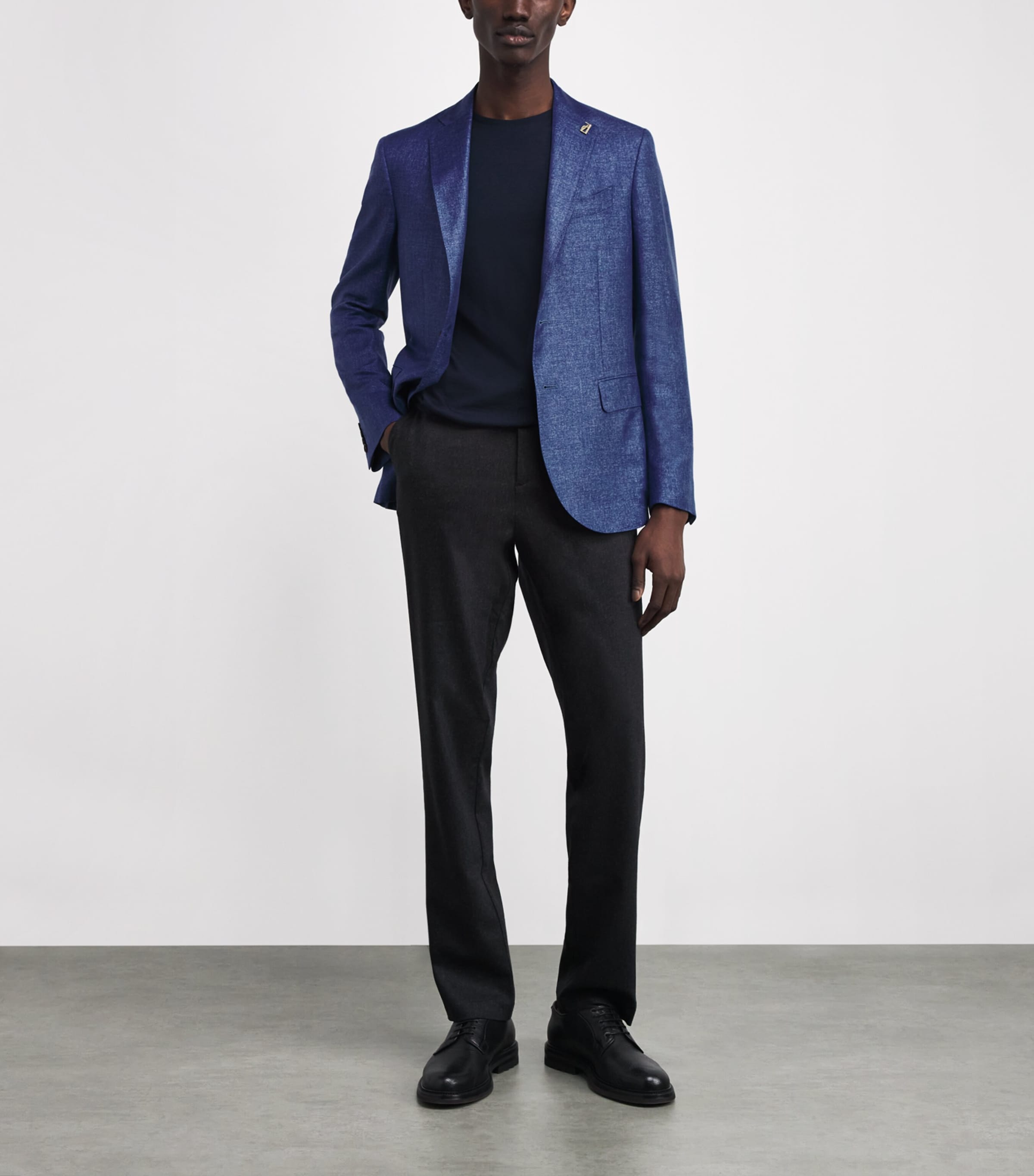 Silk Brera Blazer 06 LIGHT BLUE Image 2