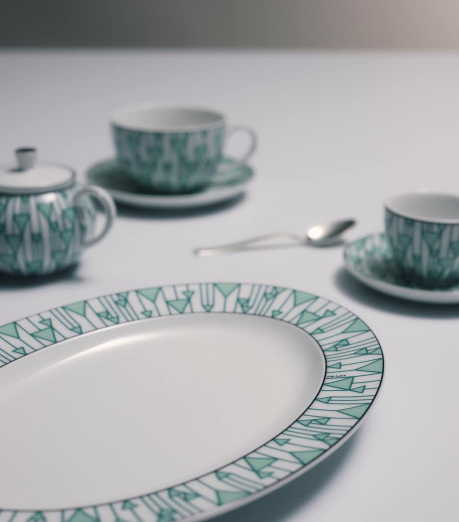 Small Vienna Serving Plate (28cm) F0HM1 Image 5