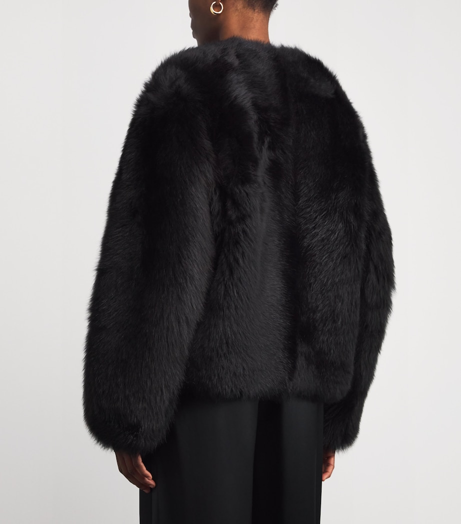 Shearling Gomez Jacket BLACK Image 4