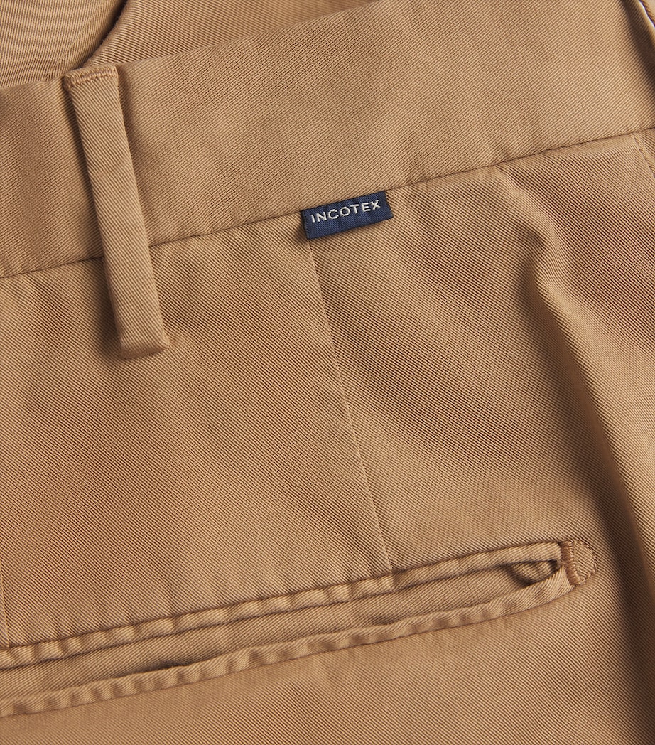 Cotton Royal Batavia Slim Chinos 520 NOCE SCURO Image 5