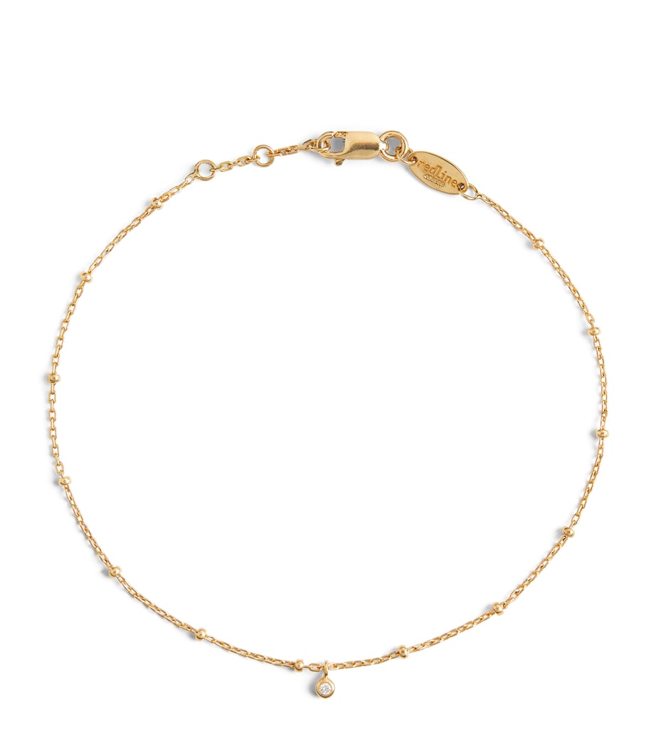 Yellow Gold and Diamond Honorée Bracelet RED Image 1