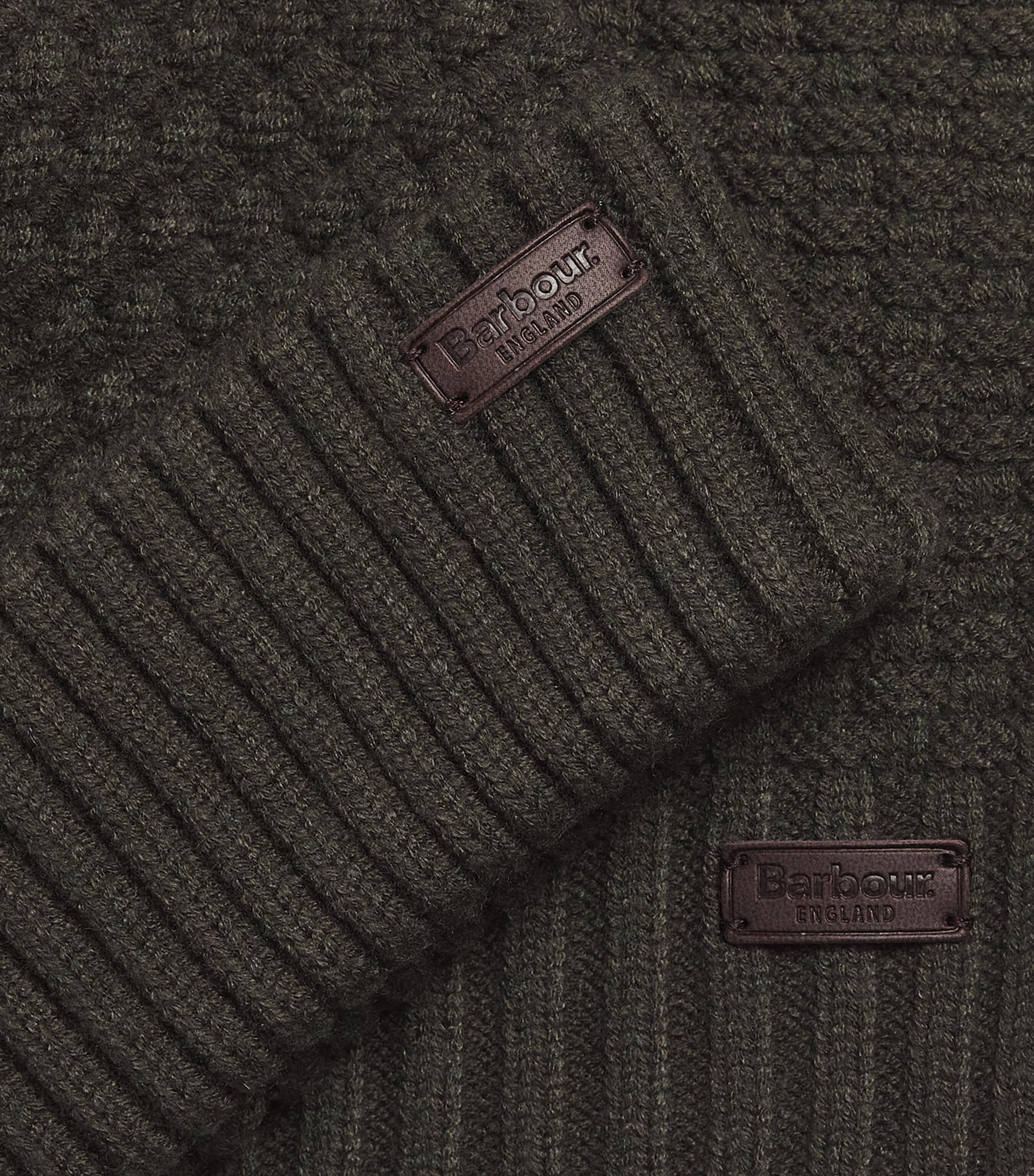 Ramside Beanie and Scarf Gift Set OLIVE TWIST Image 4