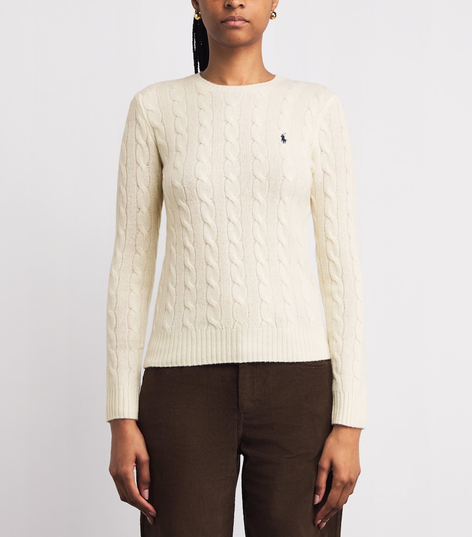 Wool-Cashmere Julianna Sweater AUTHENTIC CREAM Image 3