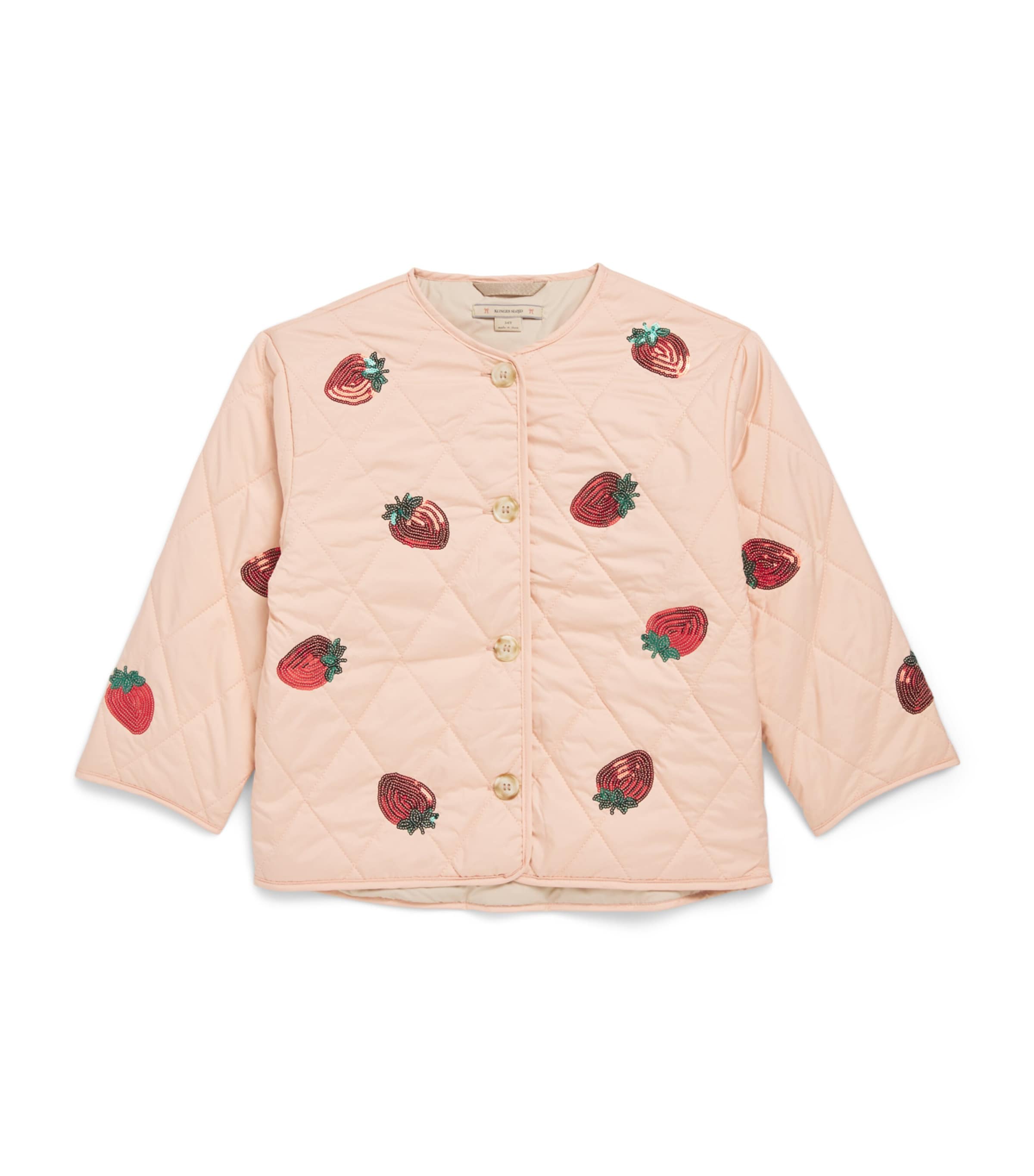 KONGES SLOJD QUILTED STRAWBERRY JACKET