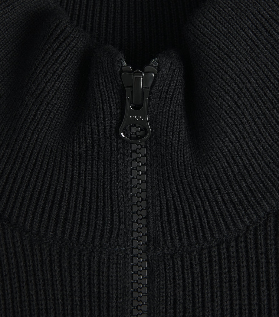 Stone Island Mens Cotton Half-Zip Sweater Image 6