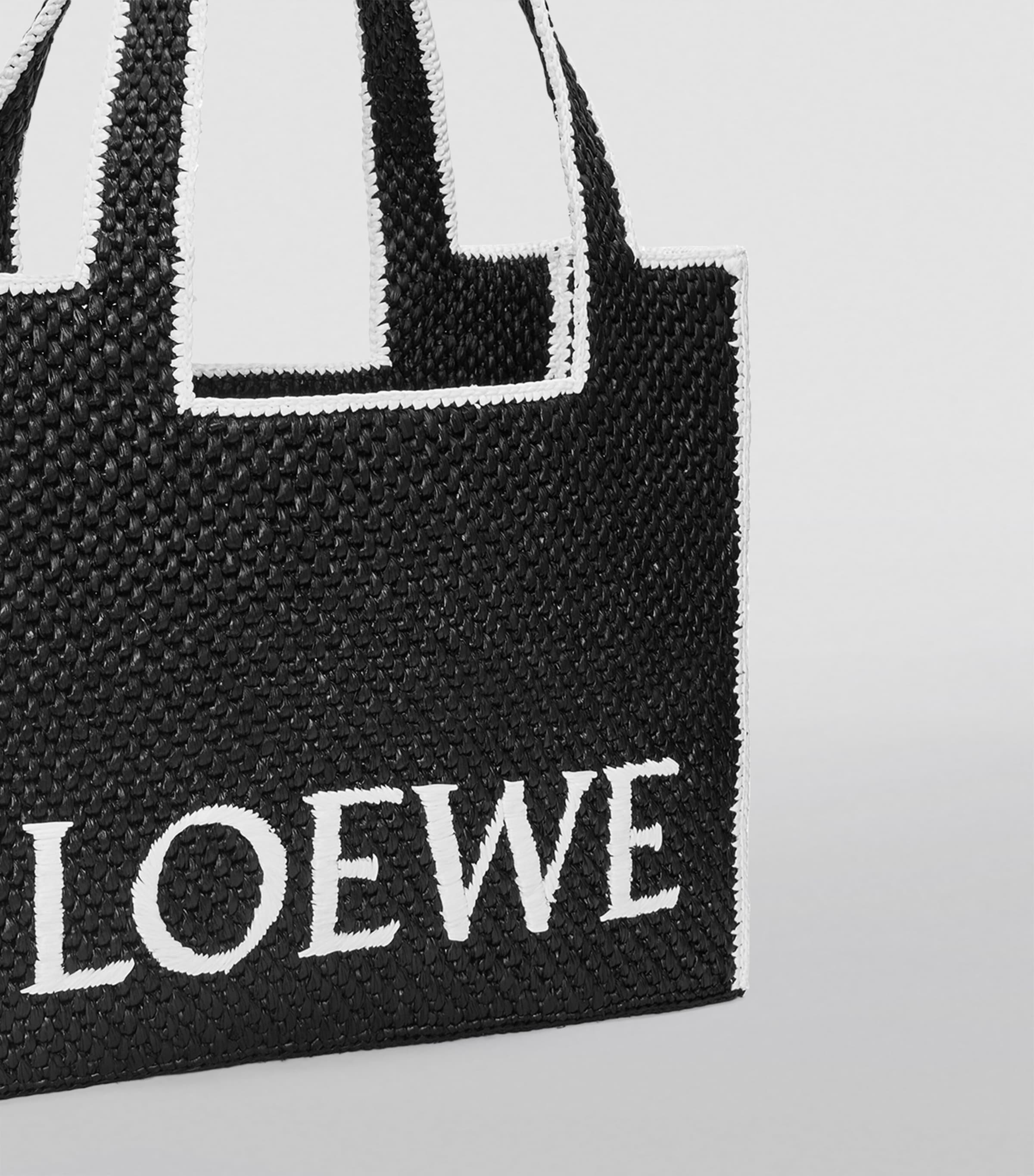 LOEWE x Paula's Ibiza Large Font Tote Bag | Harrods US