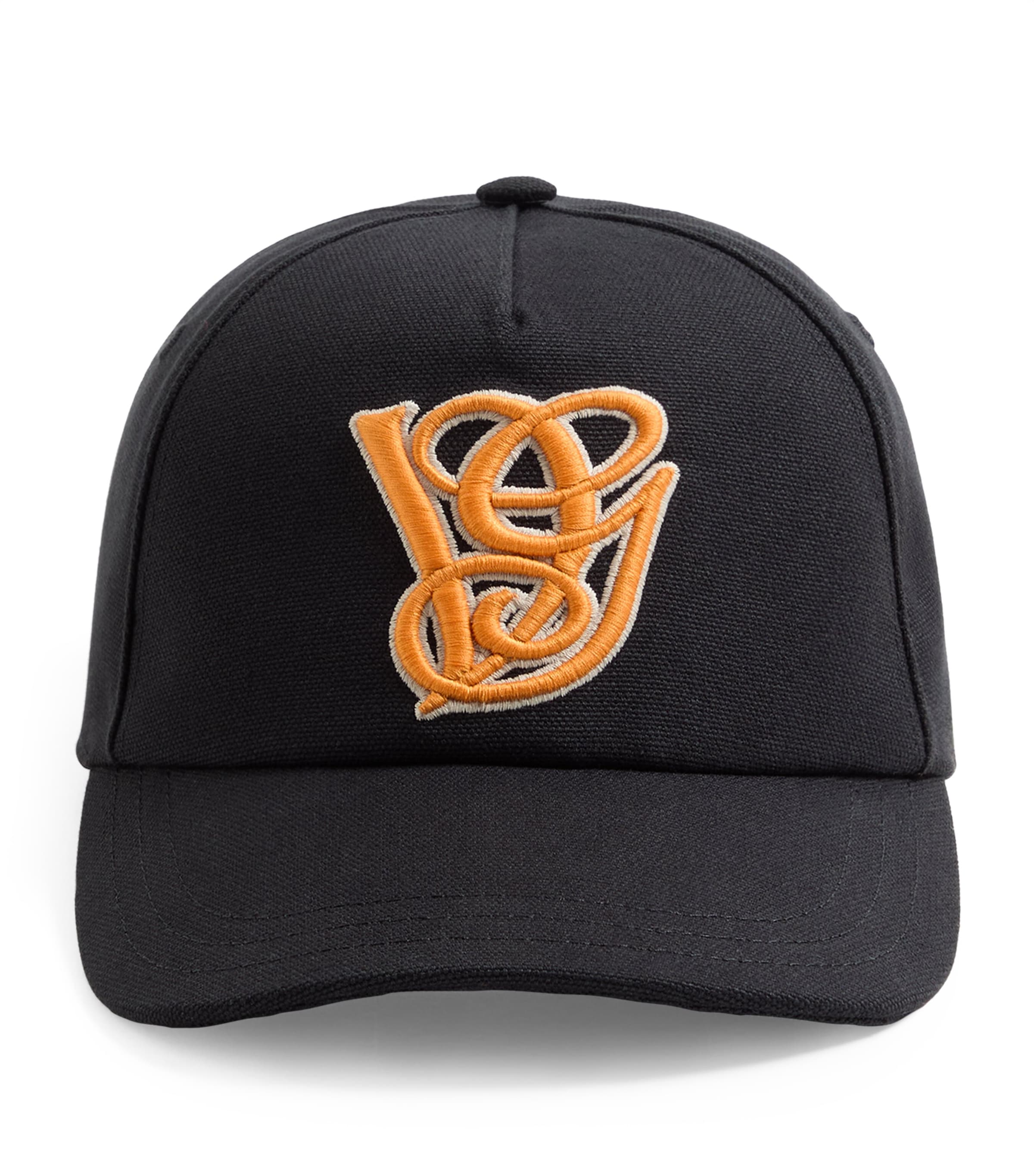Valentino Embroidered Cotton Baseball Cap
