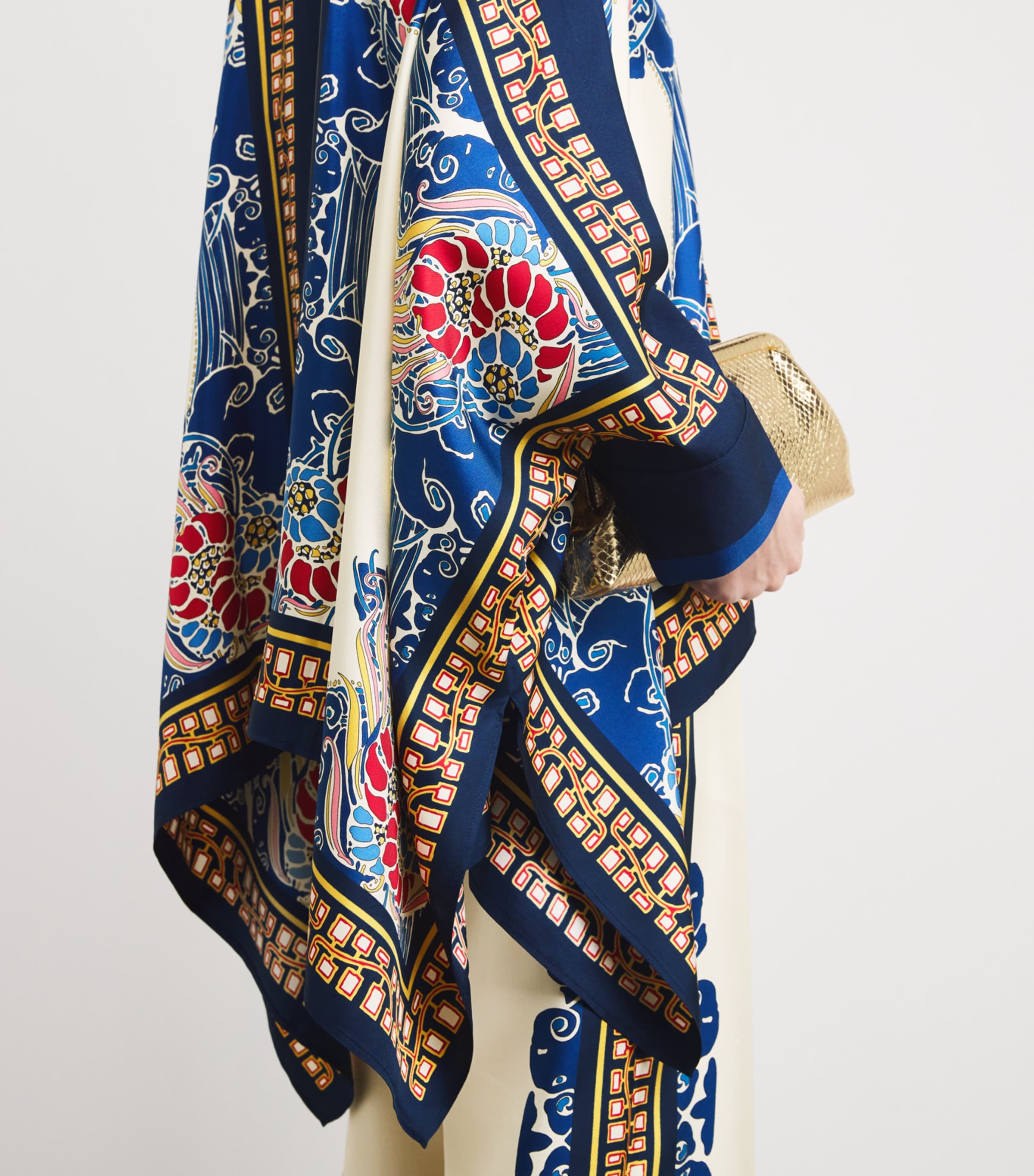 Silk Foulard Blouse BU03LEMURIA PLACEE Image 5