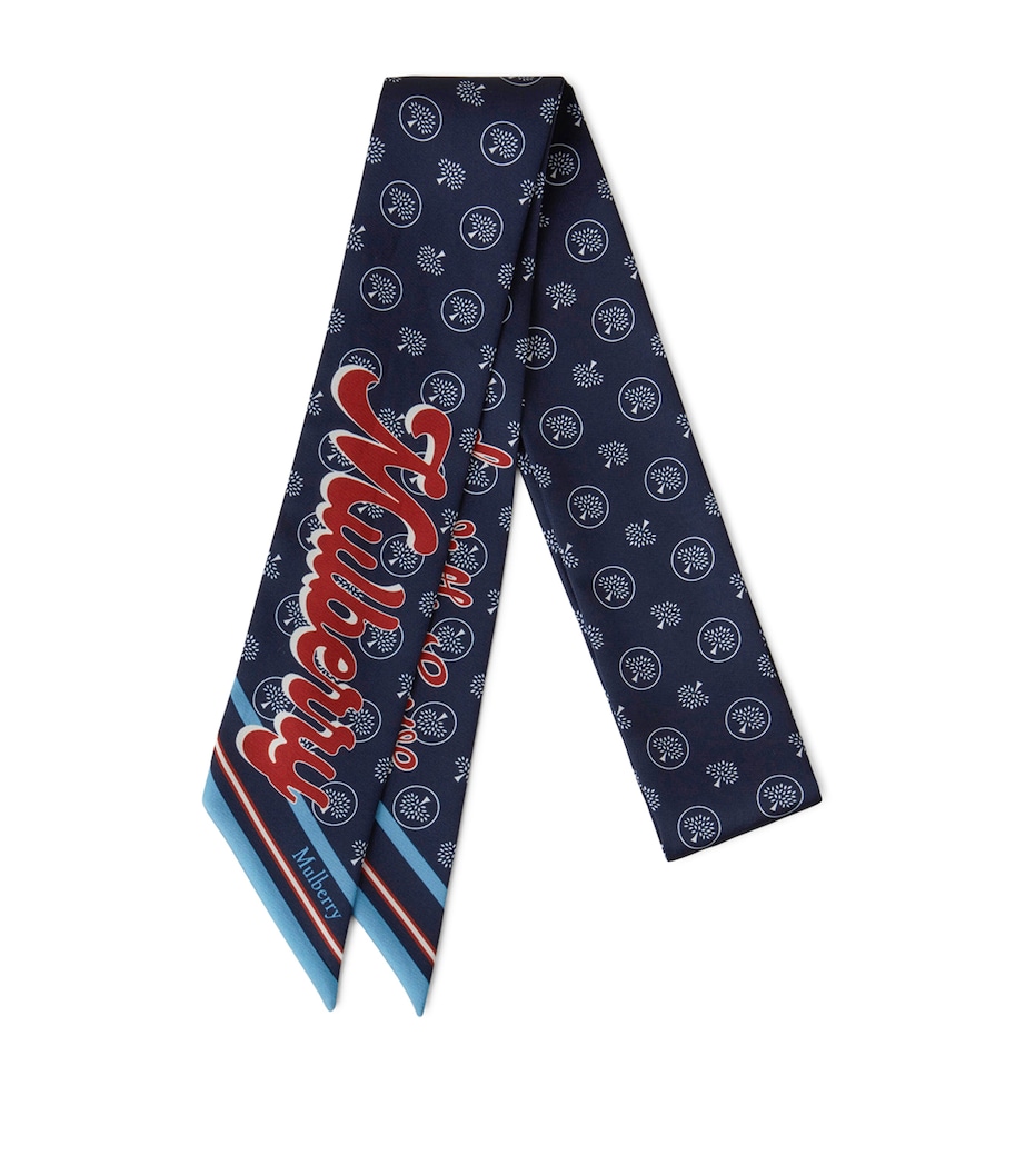 From England with Love Scarf NIGHT SKYPOPLIN BLUE Image 1