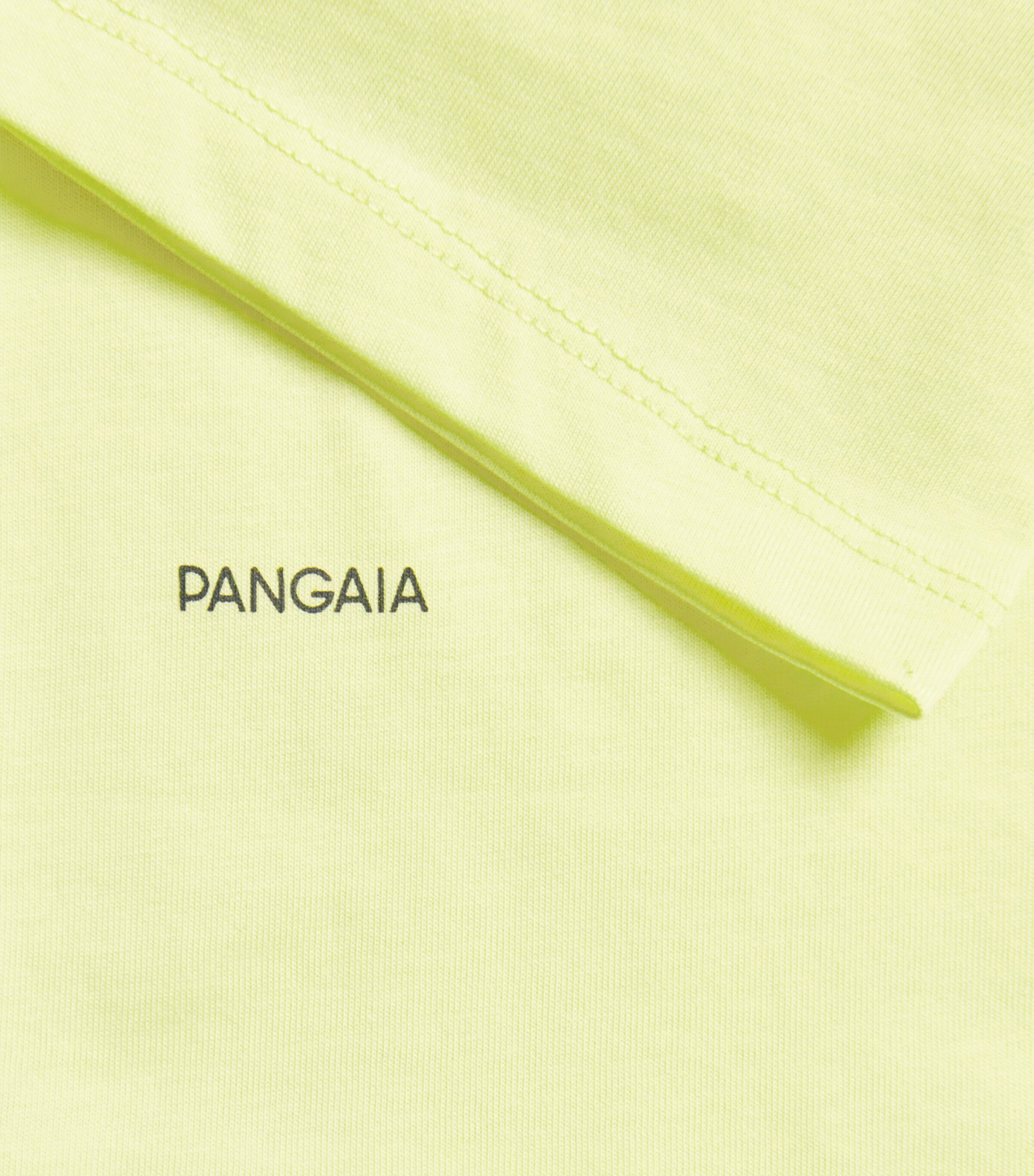 Pangaia Kids Organic Cotton T-Shirt (3-12 Years) Lime Image 3