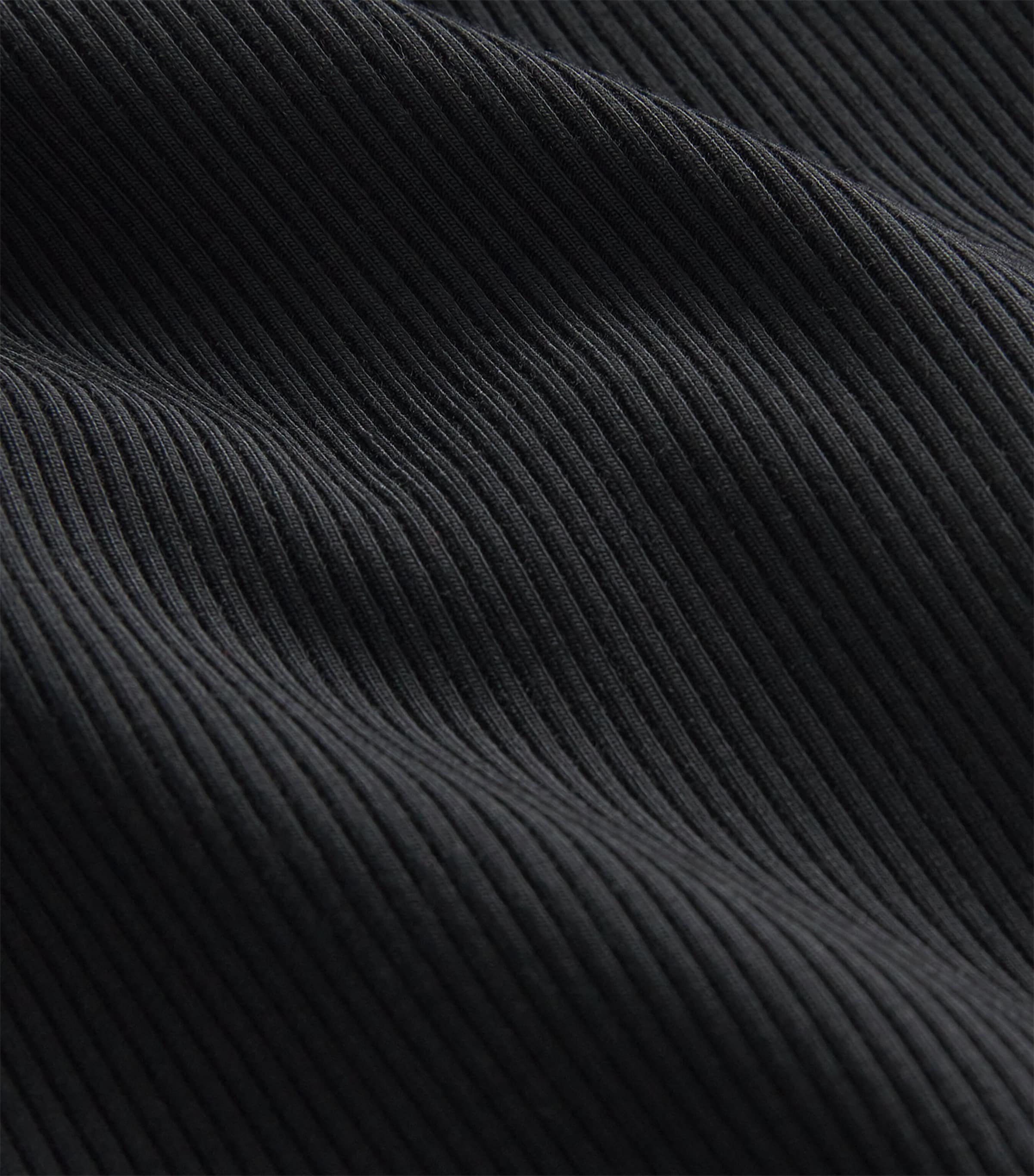 Crew-Neck T-Shirt 001BLK BLACK Image 5