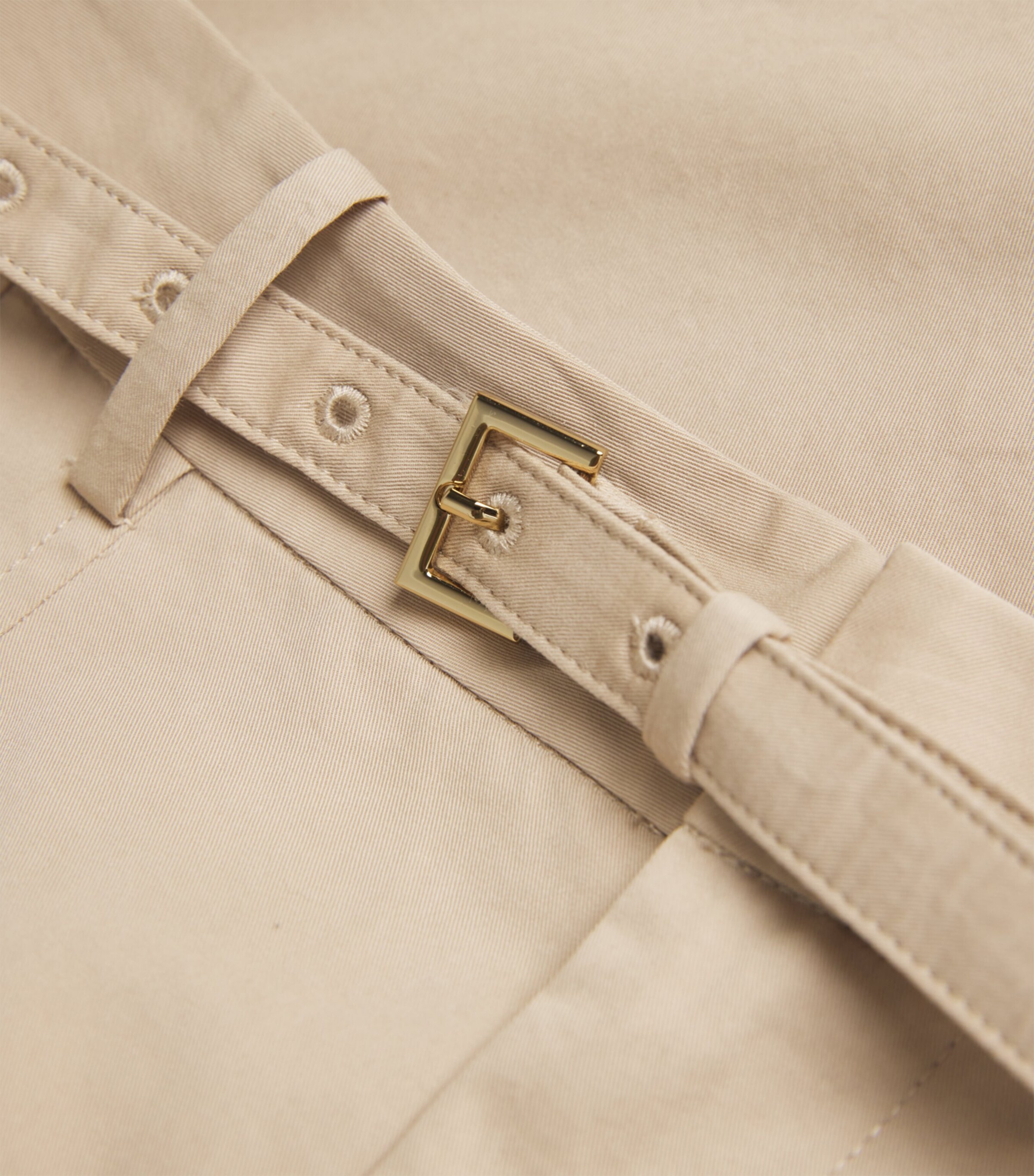 The Pleated Stilt Trousers LIGHT KHAKI Image 5