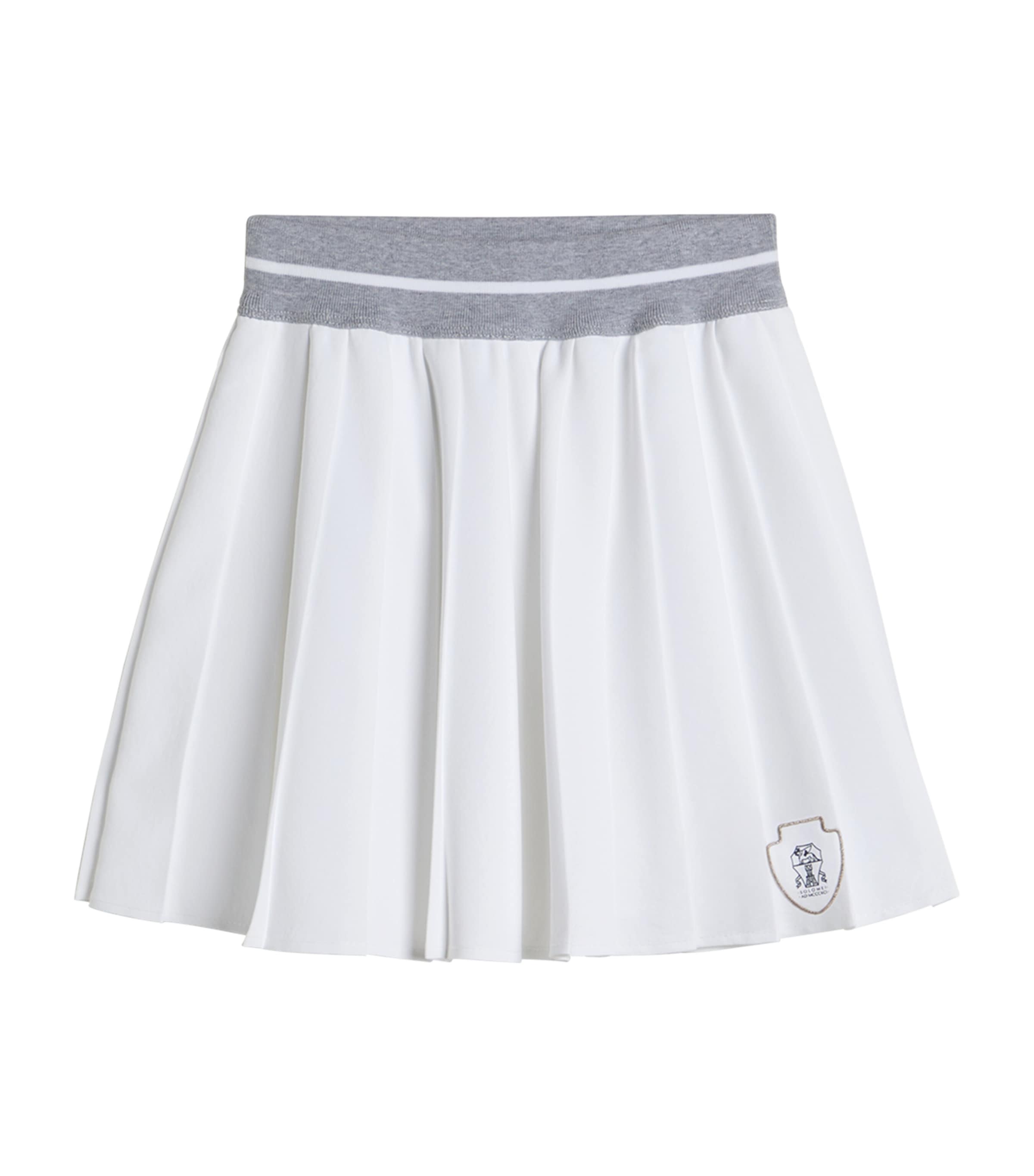 Brunello Cucinelli Techno Poplin Skirt
