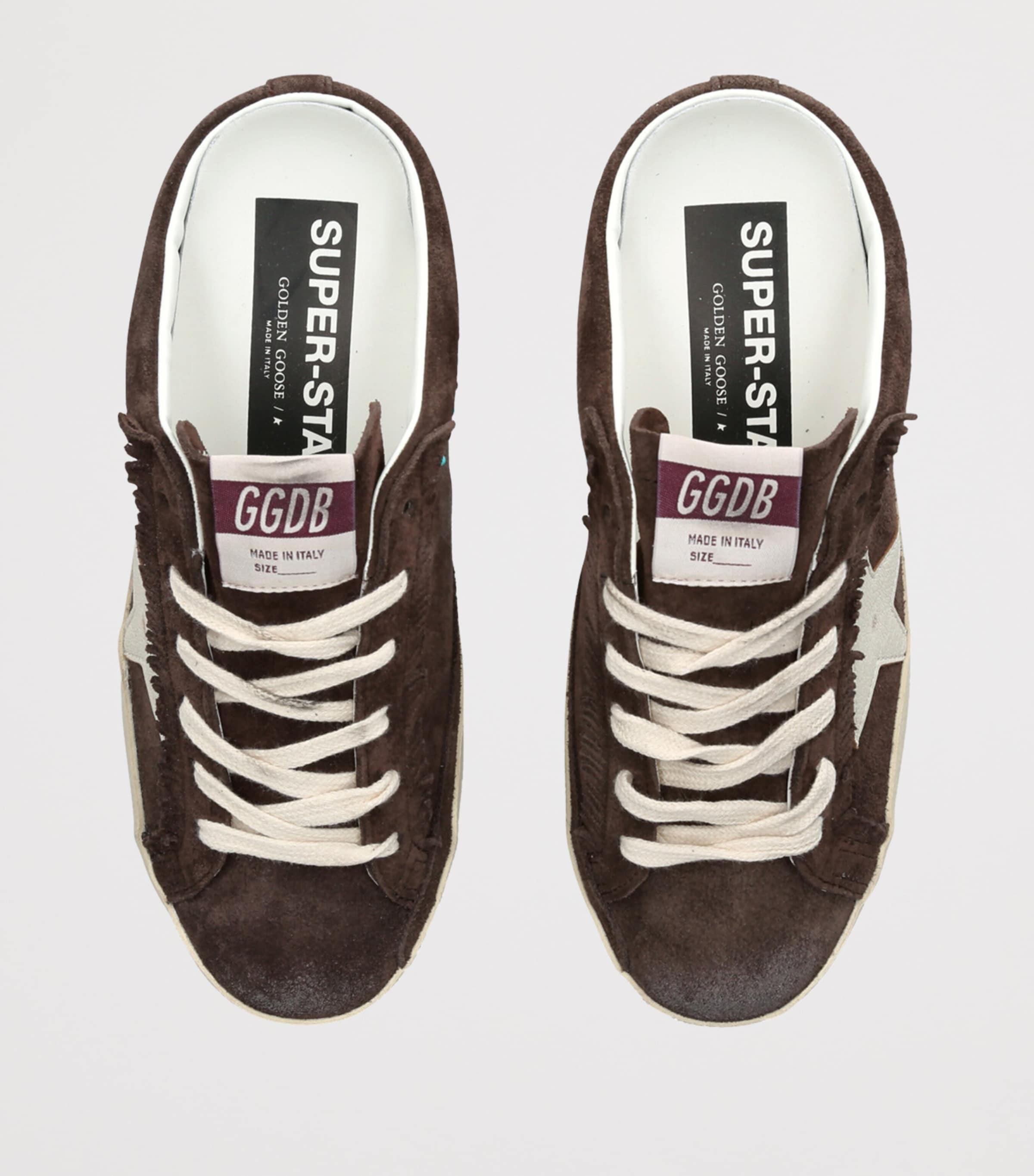 Suede Super-Star Sabot Sneakers BROWN Image 4