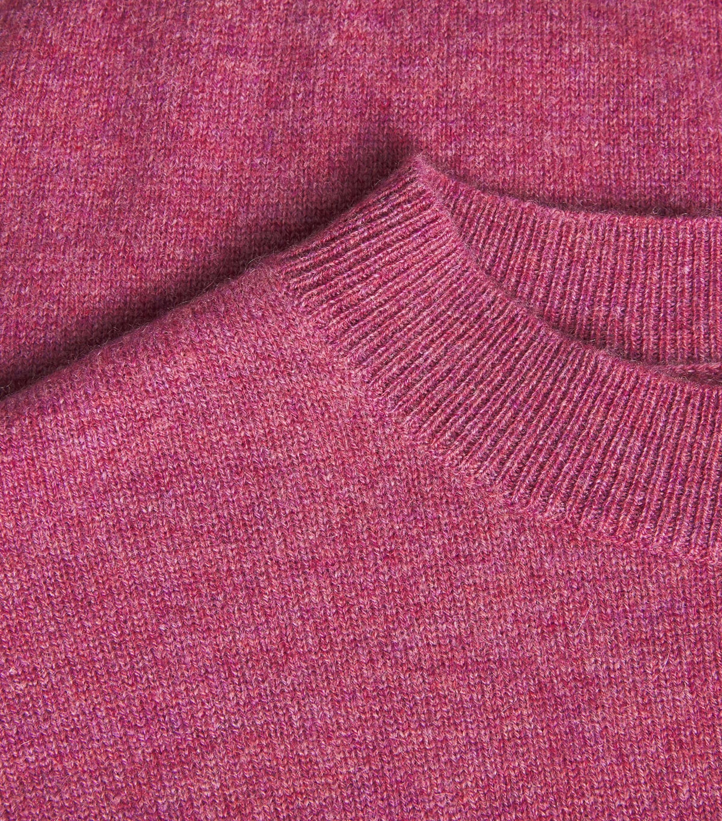 Le Kasha Womens Organic Cashmere Menorca Sweater Raspberry Image 6