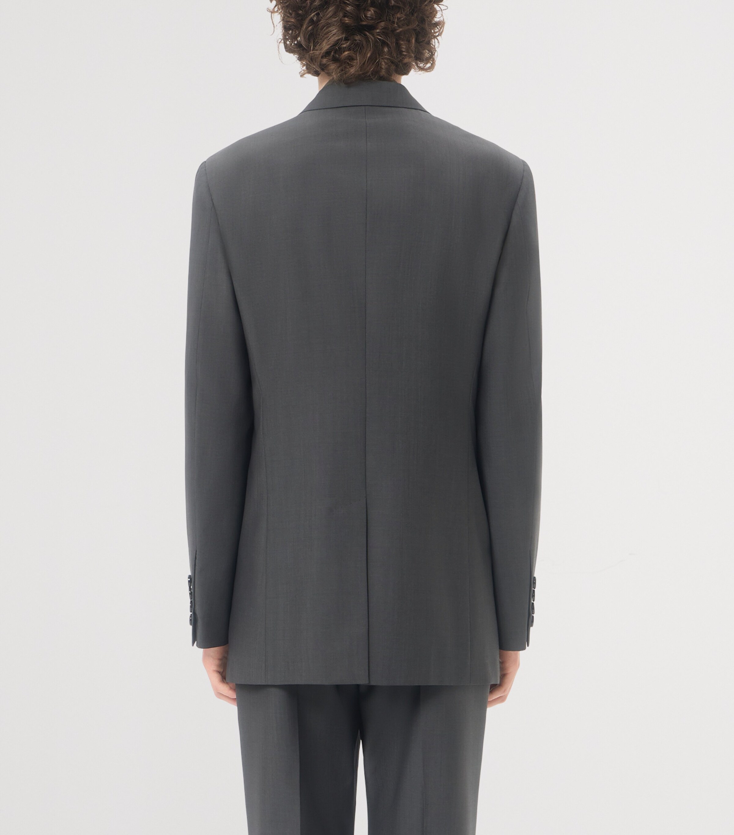 Valentino Mens Mohair-Wool Single-Breasted Blazer Image 5