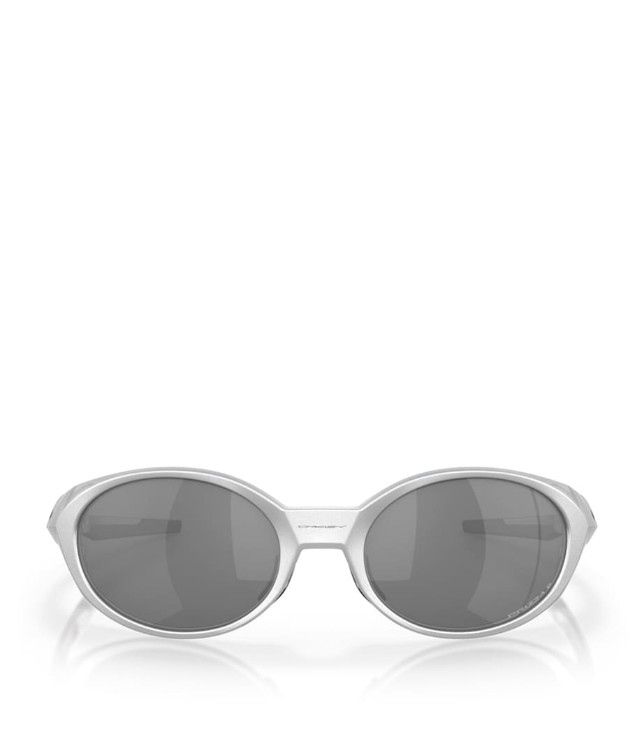 Oakley Eye Jacket Redux Oval Sunglasses Silver Image 1