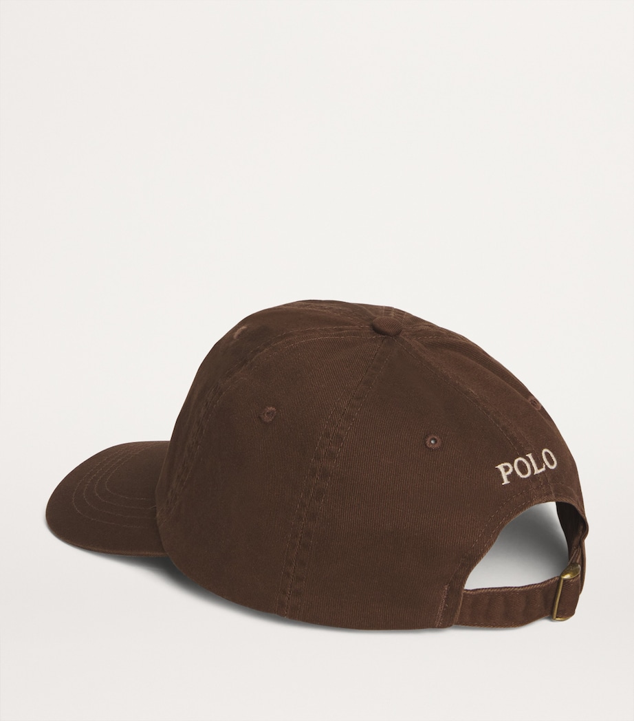 Polo Ralph Lauren Polo Pony Baseball Cap Cooper Brown Image 3