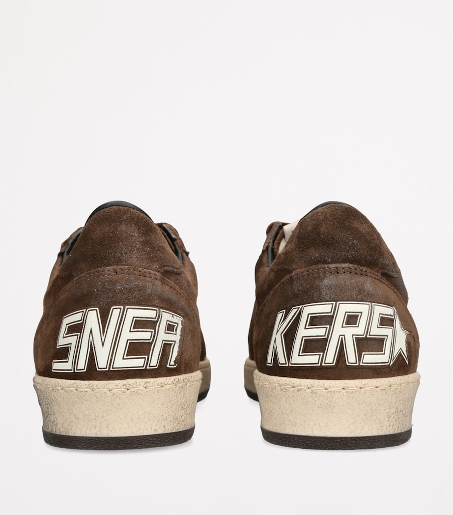 Suede Ball Star Sneakers DARK BROWN Image 2