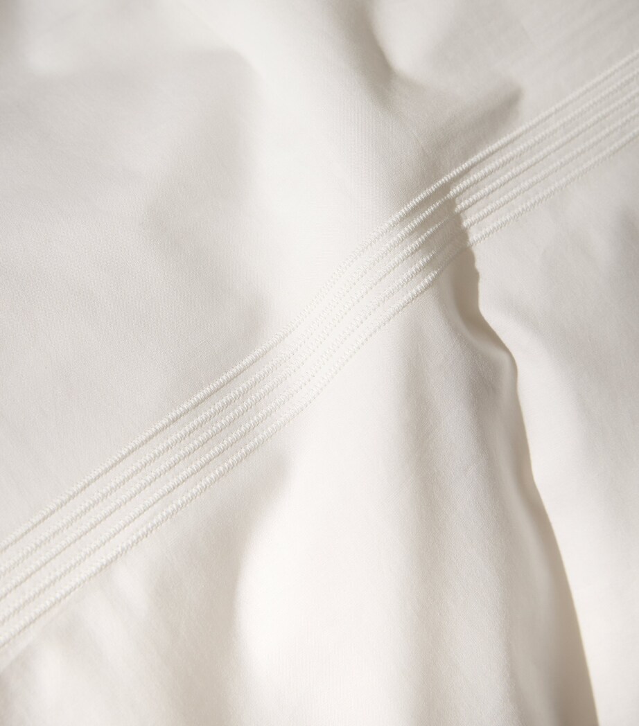 Barley King Oxford Pillowcase (50cm x 90cm) WHITE Image 8