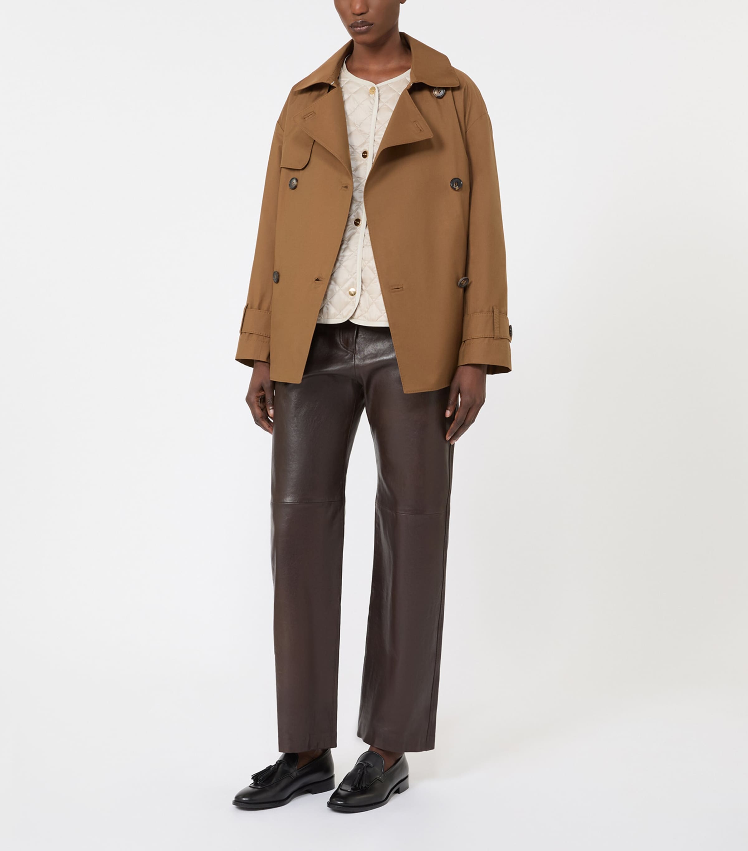 Cameluxe Quilted Jacket NATURAL Image 2