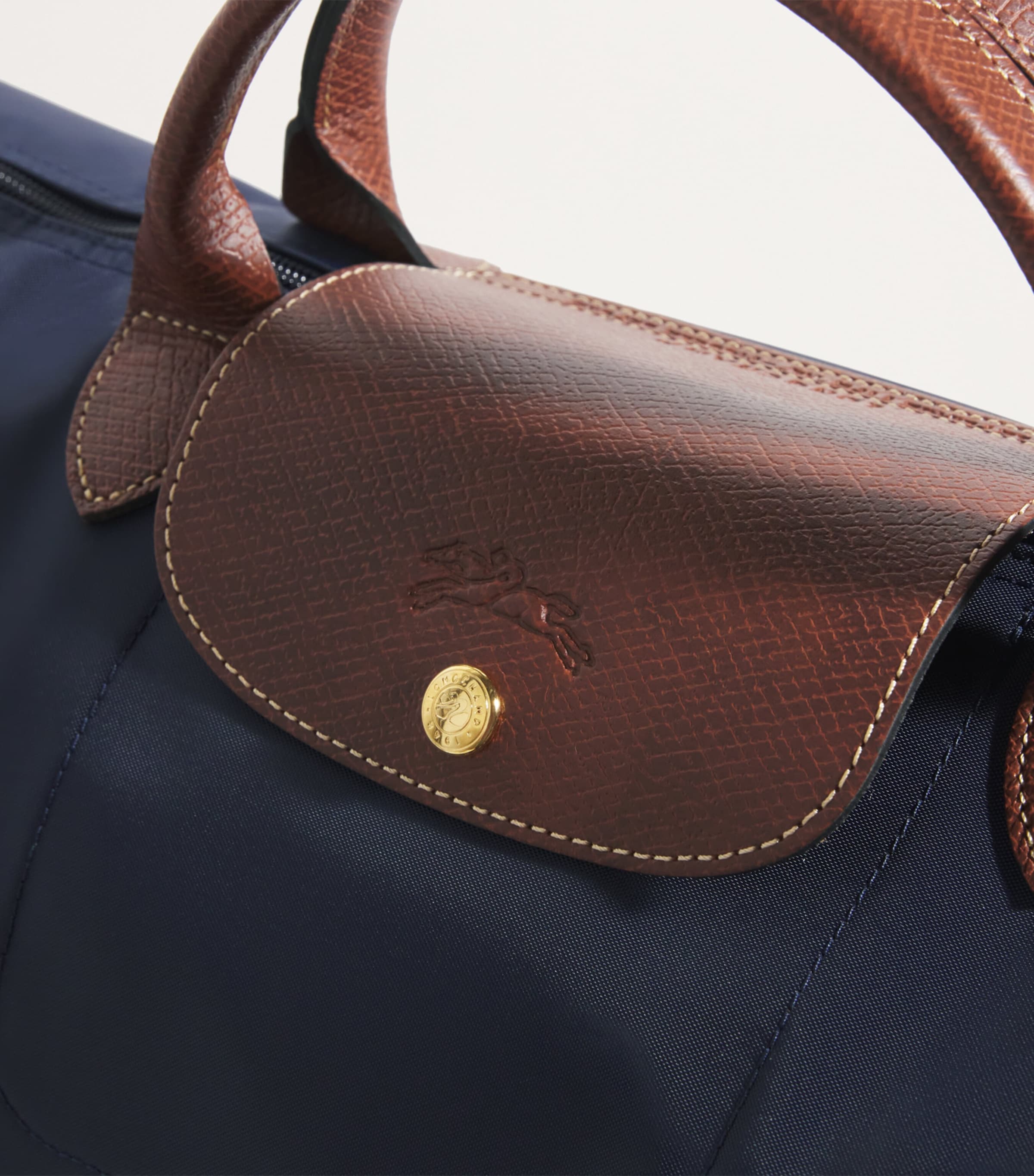 Longchamp Medium Le Pliage Original Travel Bag Navy Image 7