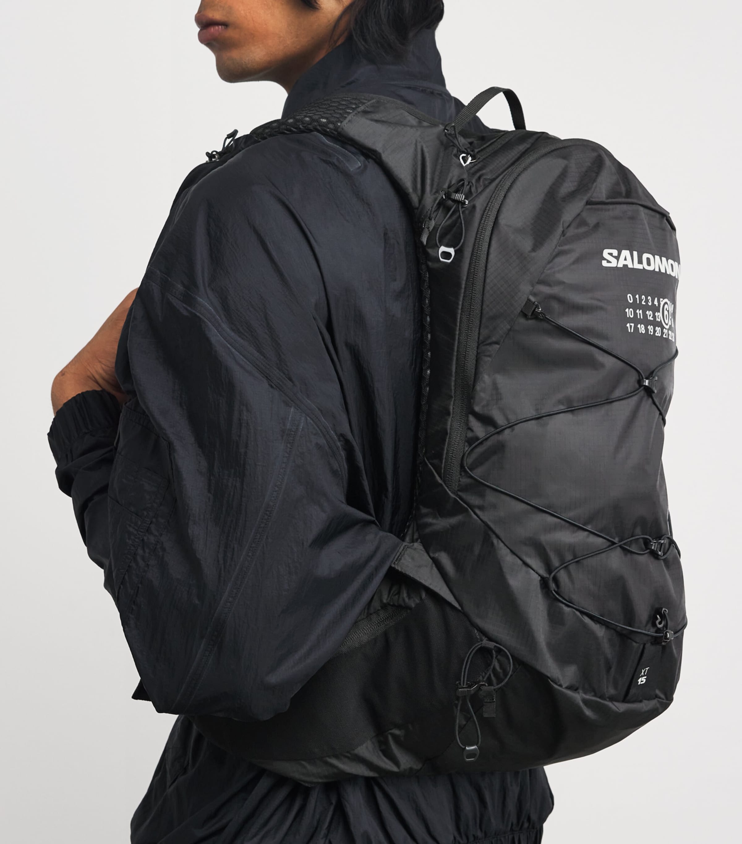 MM6 Maison Margiela Black x Salomon Edition XT 15 Backpack