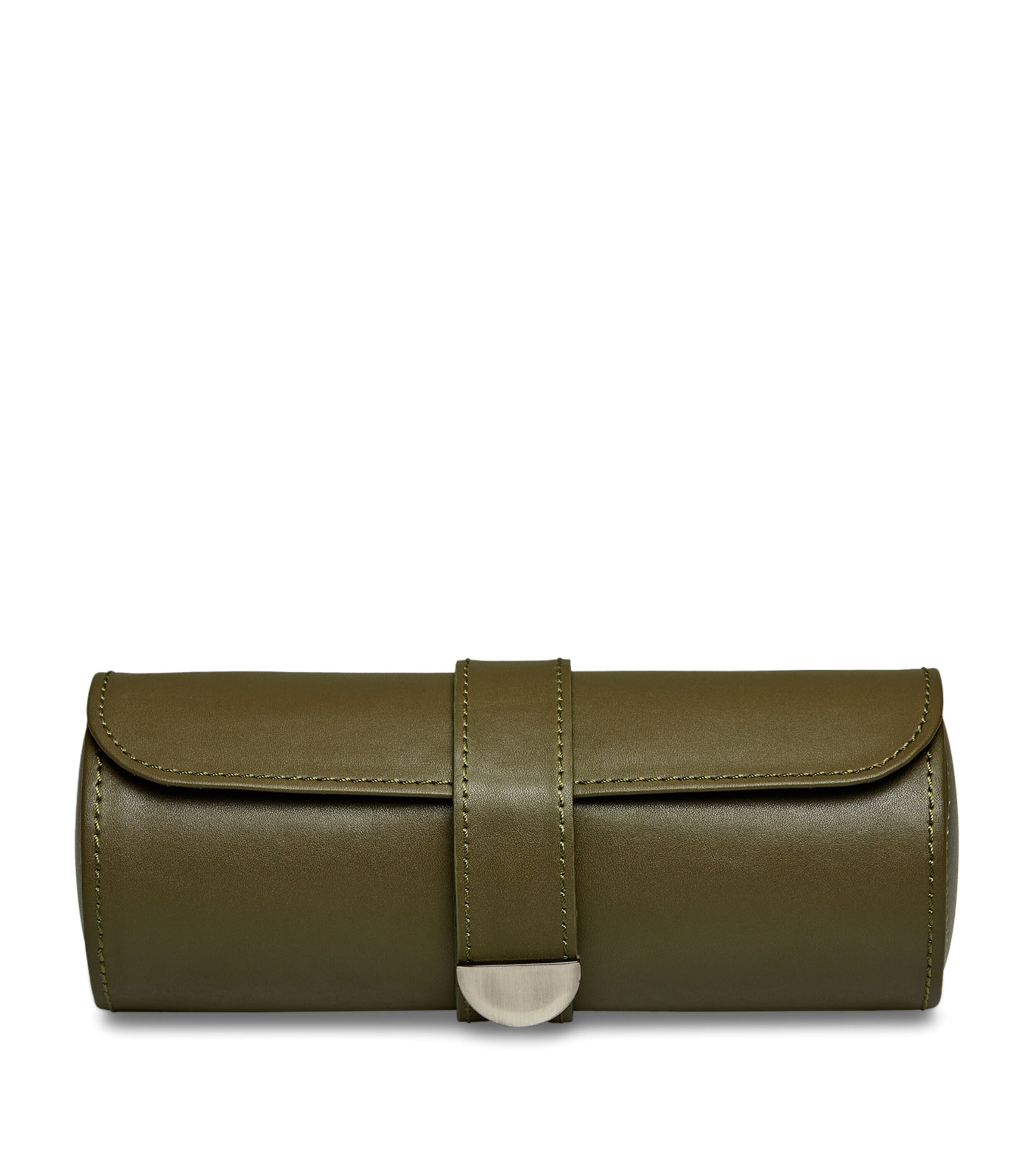 Wolf Vegan Earth Triple Watch Roll In Green