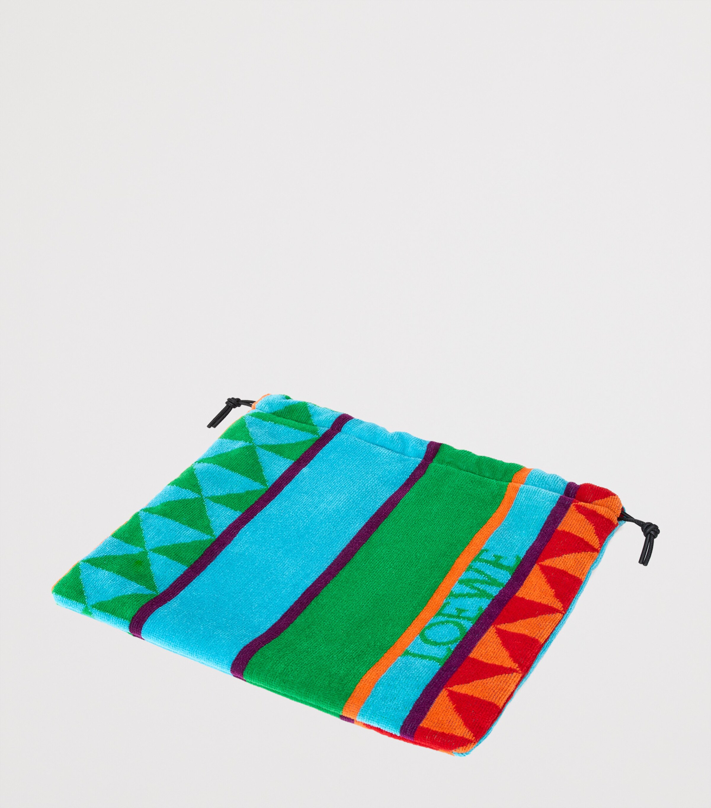 x Paula's Ibiza Drawstring Towel Backback MULTICOLOR Image 3