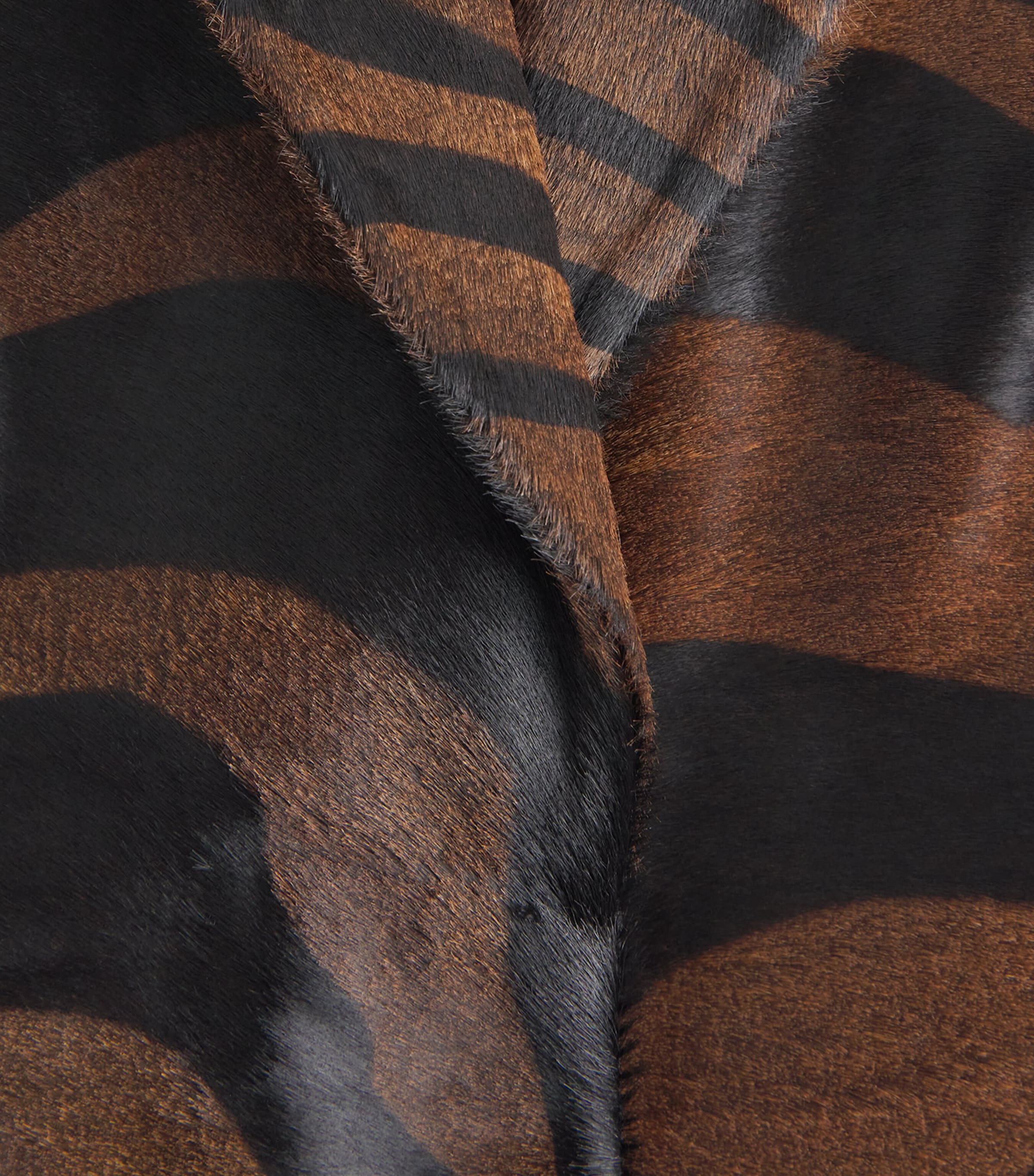 Simkhai Womens Leather Pony Hair Zebra Rilo Coat Zebra Image 6