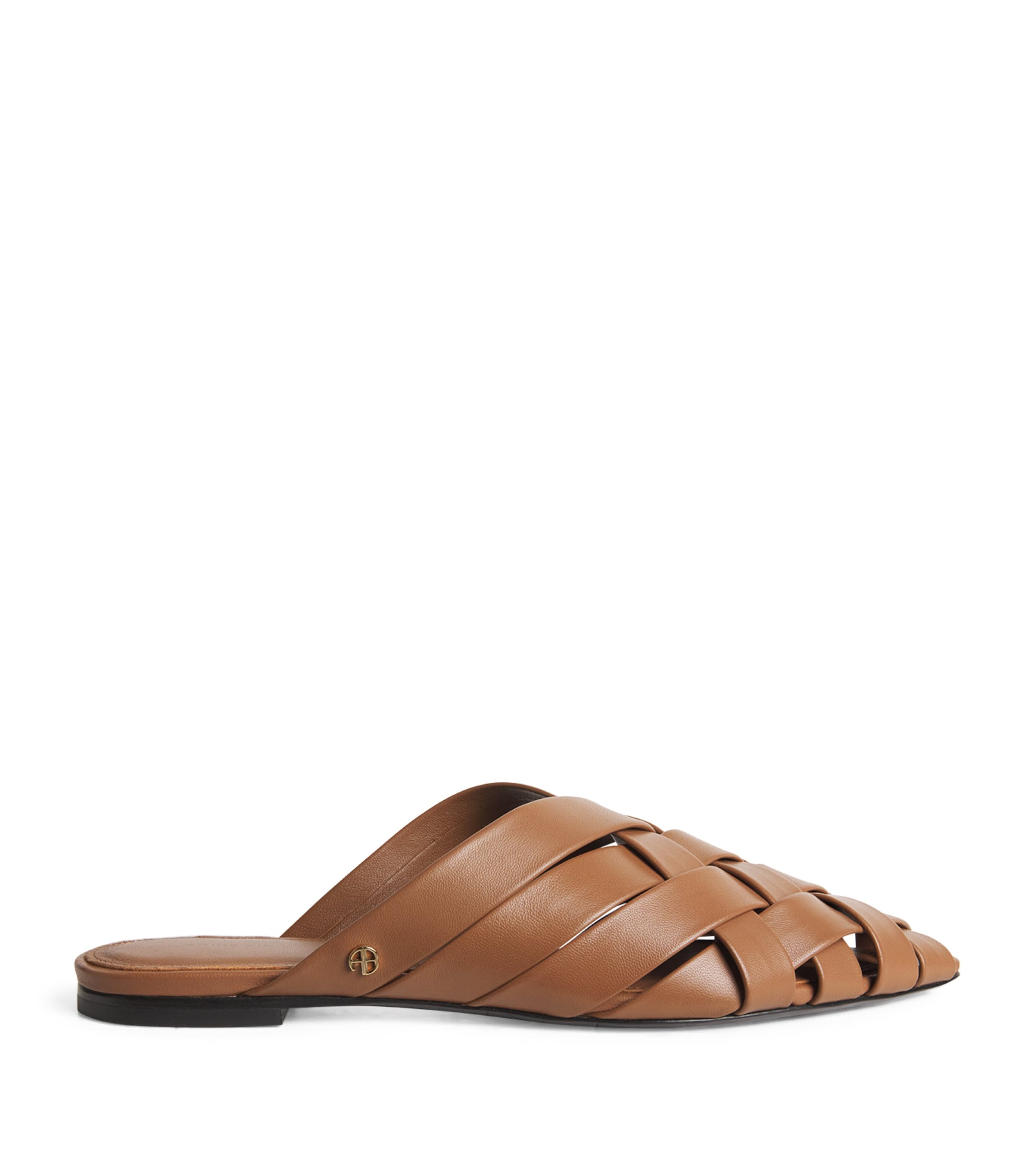 ANINE BING Leather Eve Flats | Women Shoes | Sandals | Flat Sandals | Designers | ANINE BING