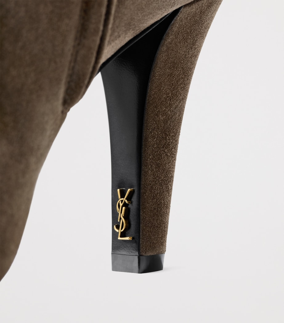 Suede Jill Ankle Boots 95 1119 Image 5