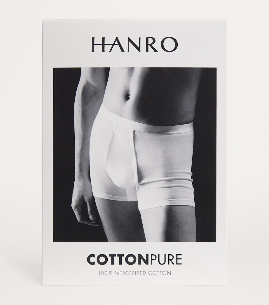 Mercerised Cotton Trunks 0101/WHITE Image 4