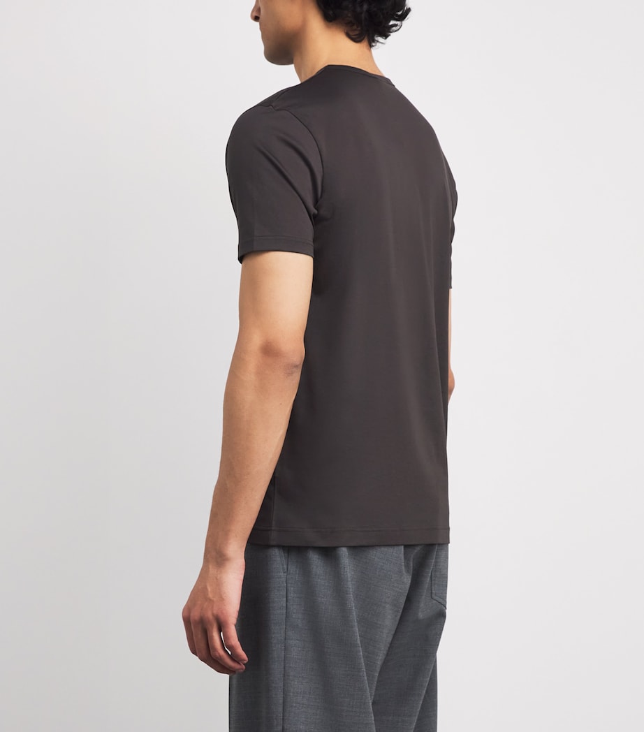 Supima Cotton Classic T-Shirt BRGS DARK CHOCOLATE Image 4