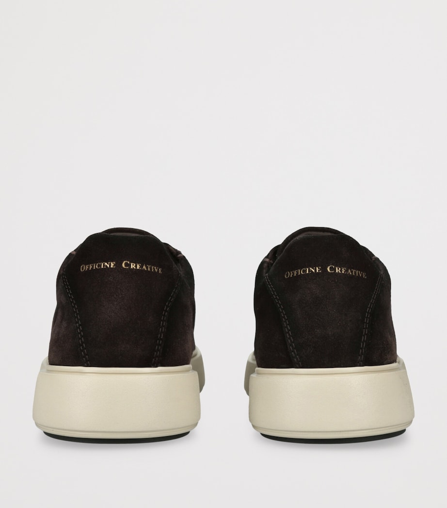 Suede Slouch Sneakers BROWN Image 2