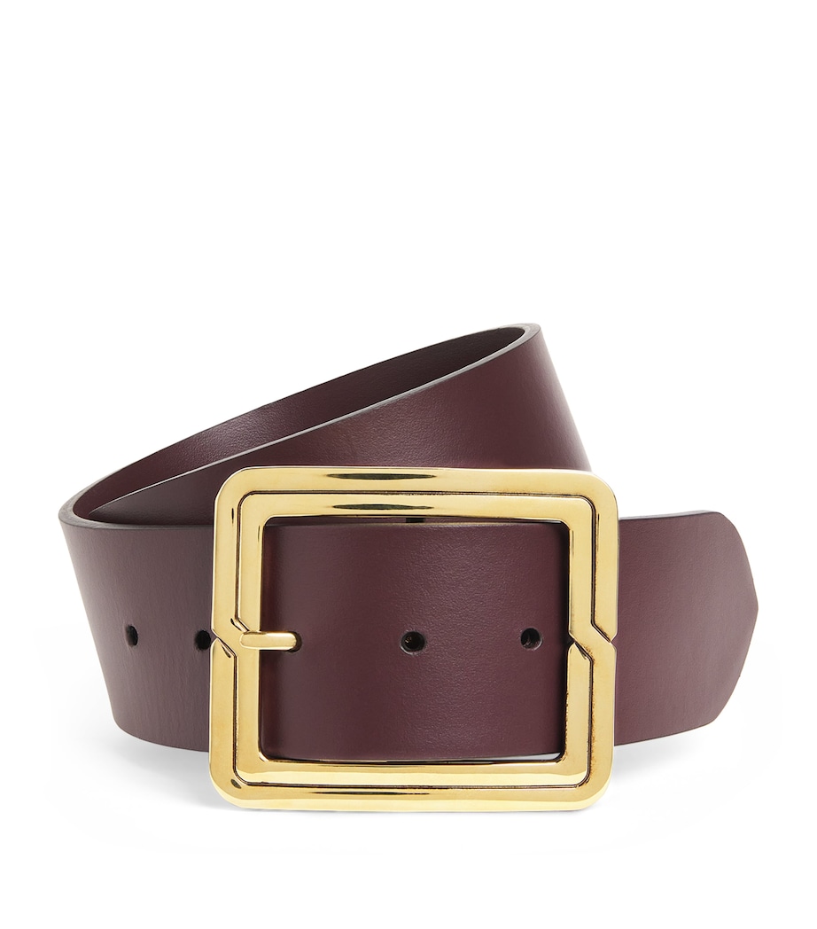 Leather Wide Belt R0108 Image 1
