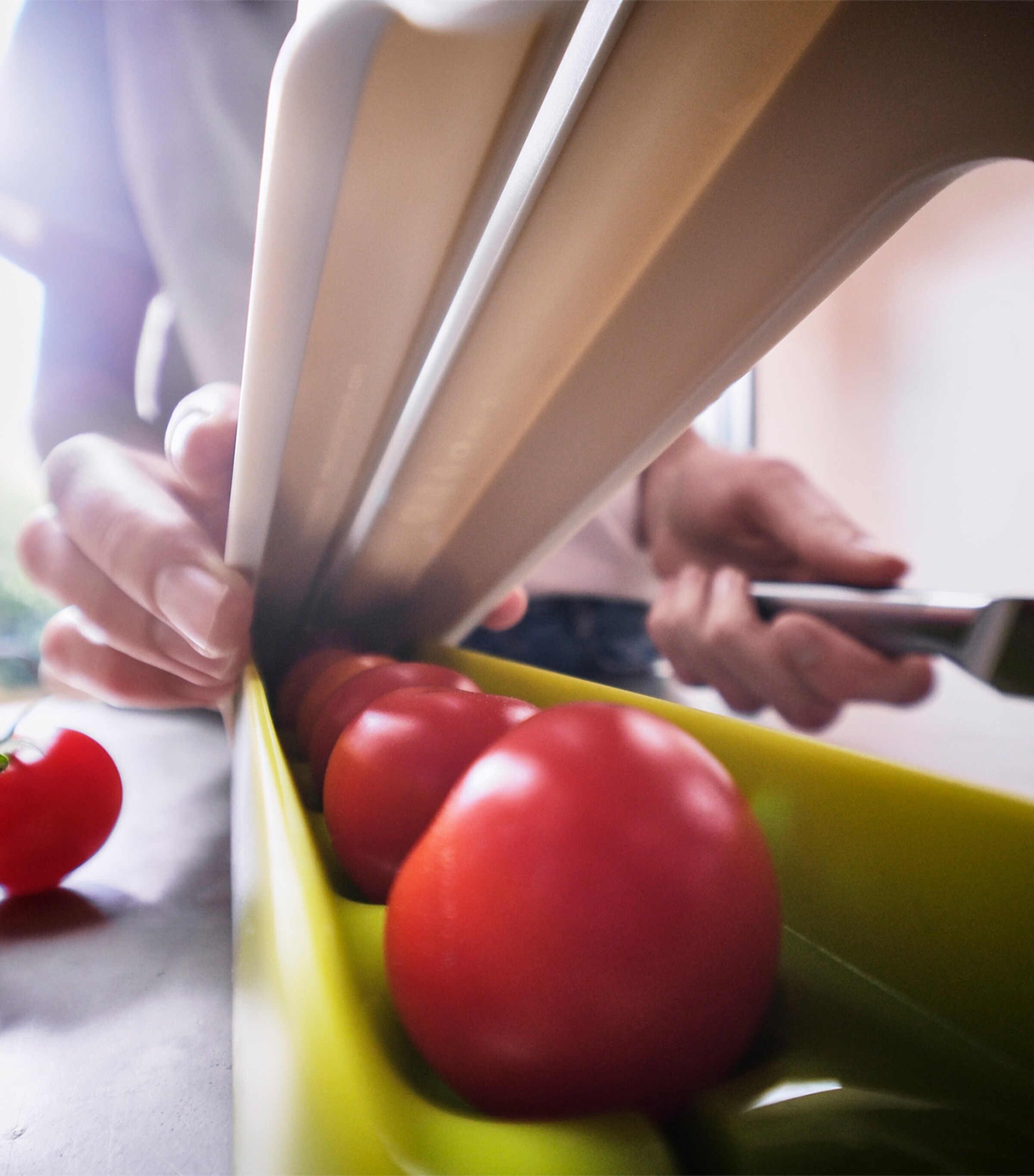 Halve-It Slicing Tool STONE/GREEN Image 4