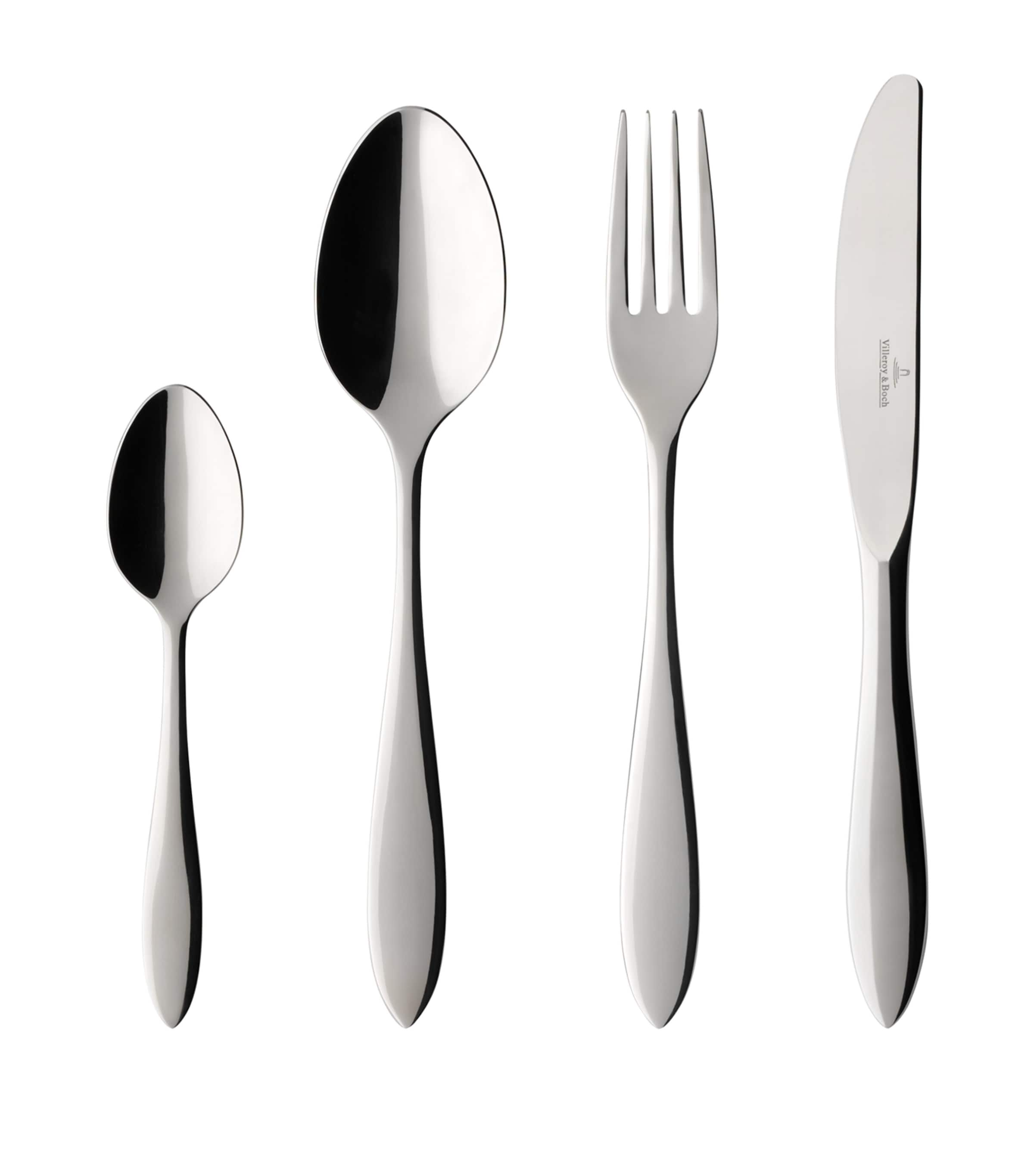 Villeroy & Boch Arthur 24-piece Cutlery Set In Metallic