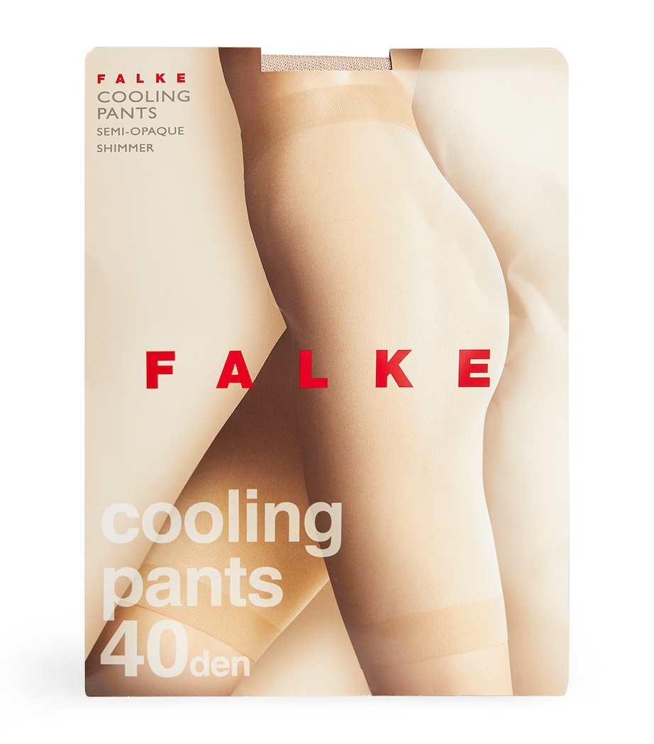 Falke Womens Cooling Shorts 40 Powder Image 1