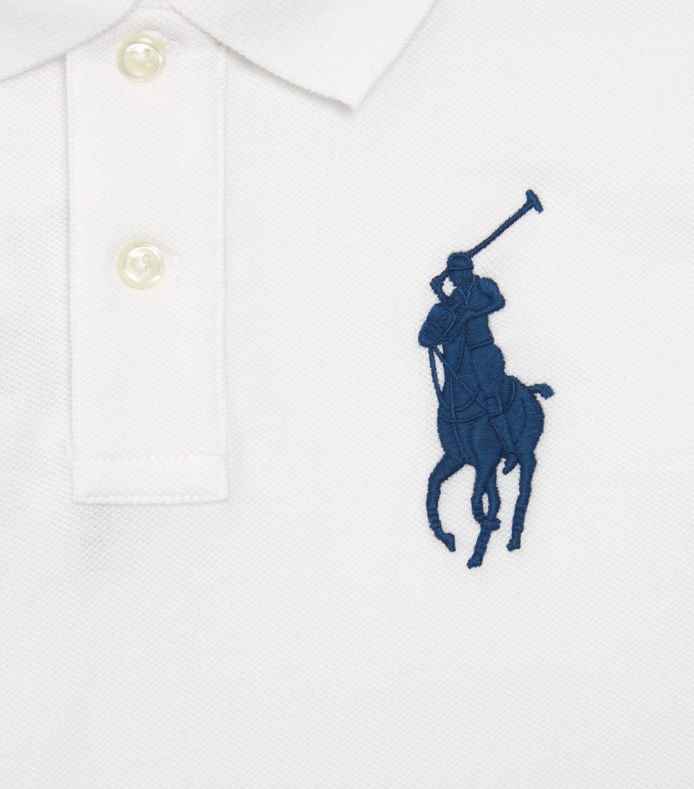 Cotton Polo Shirt (2-7 Years) WHITE/C7996 Image 3
