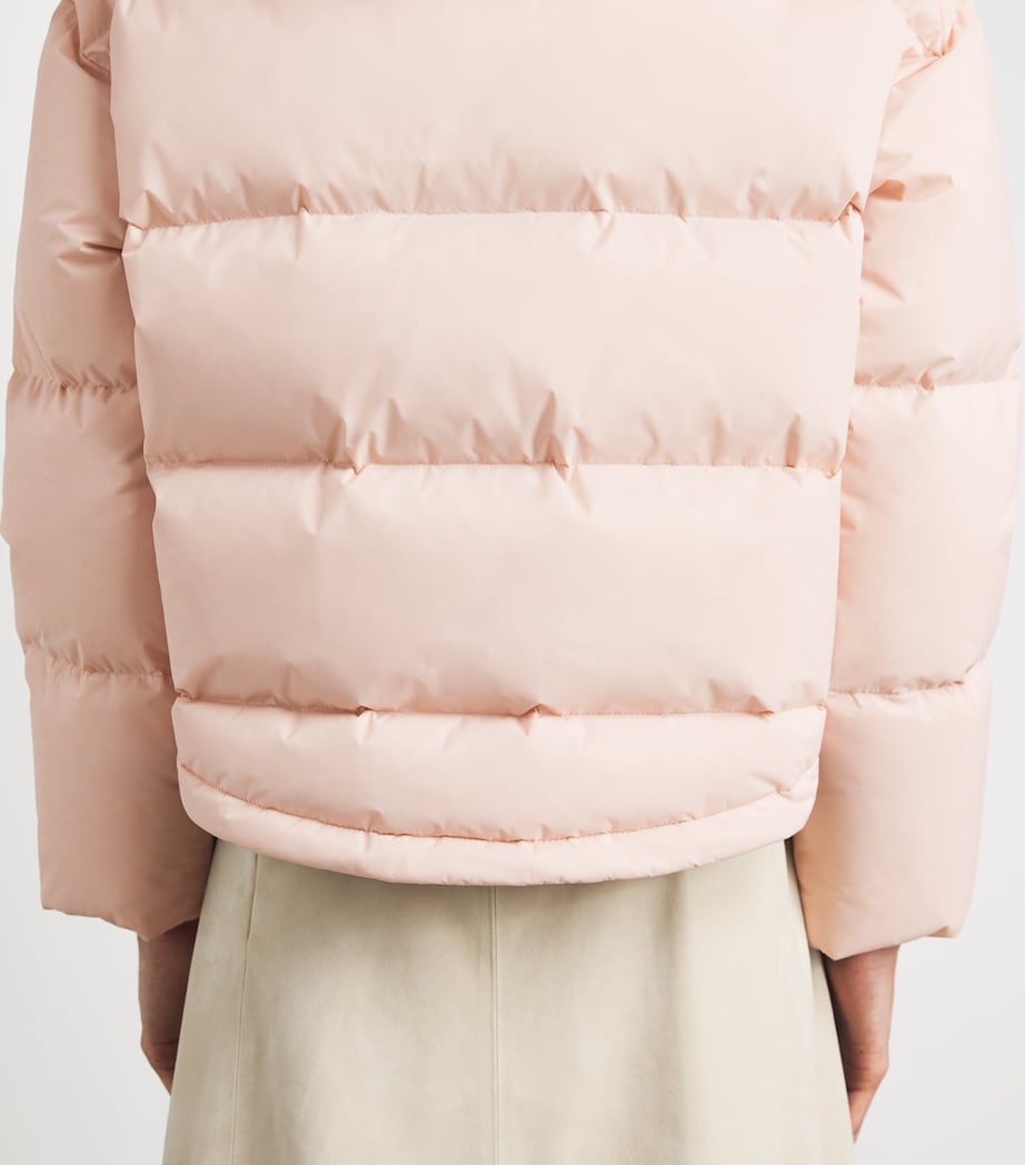 Yves Salomon Womens Down Technical Puffer Jacket Image 3