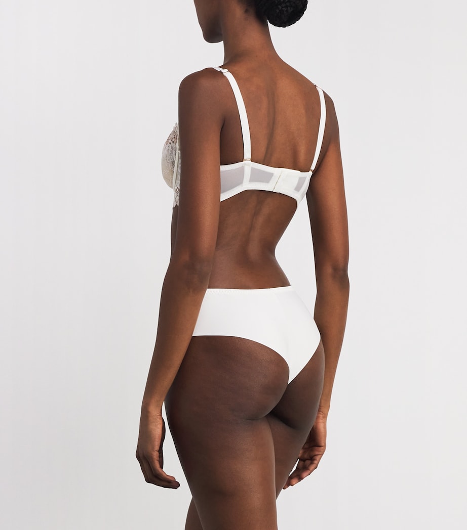 Simone Perele Womens Shorty Radieuse Brazilian Briefs Natural Image 3